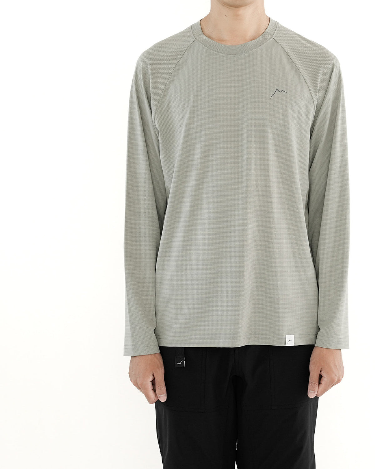 CAYL Logo Air Long Sleeve / Light Grey - Wild Camping
