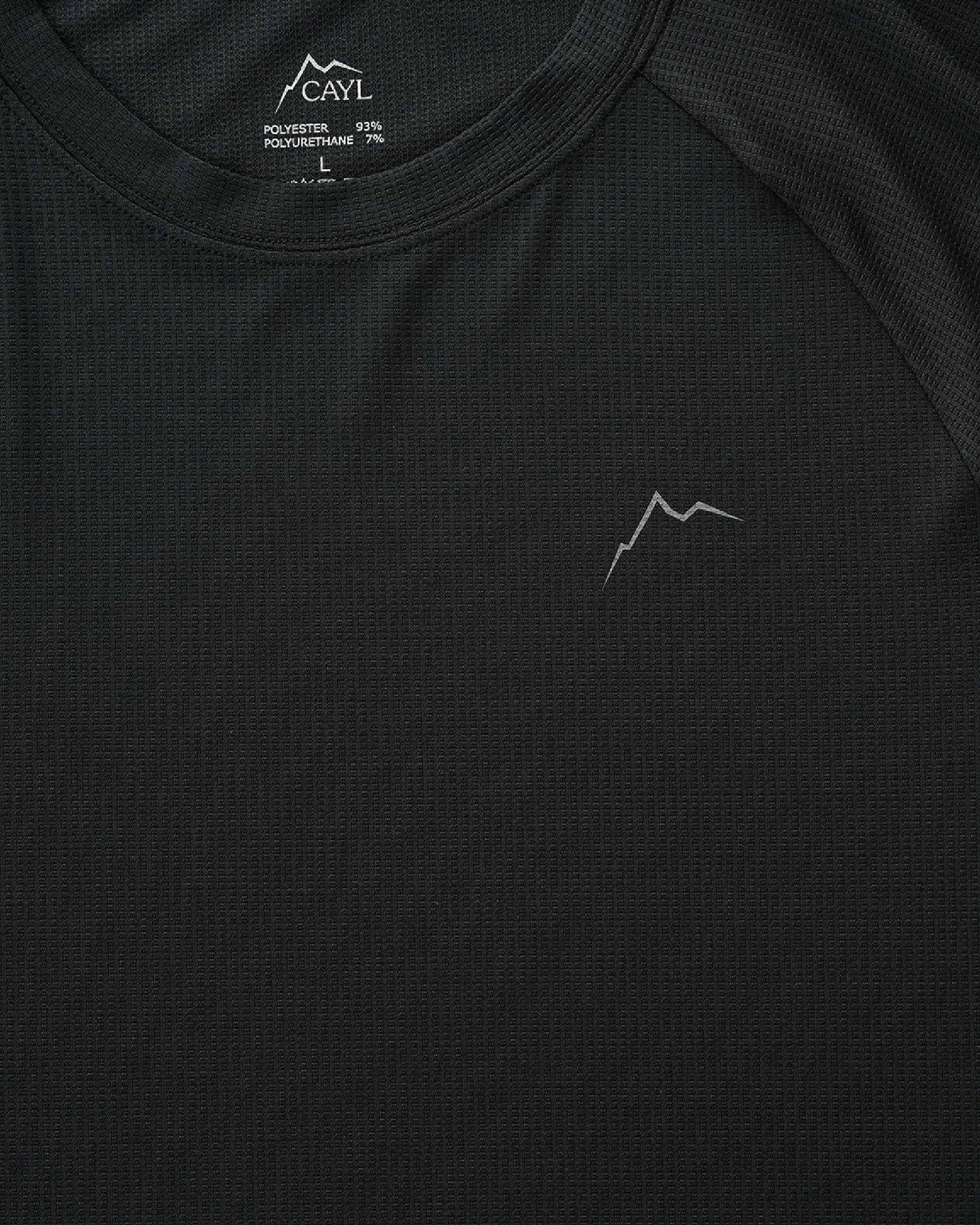 CAYL Logo Air Short Sleeve / Black - Wild Camping