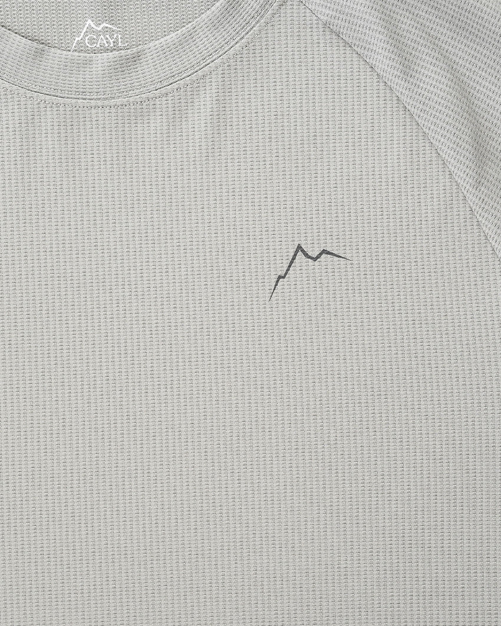 CAYL Logo Air Short Sleeve / Light Grey - Wild Camping