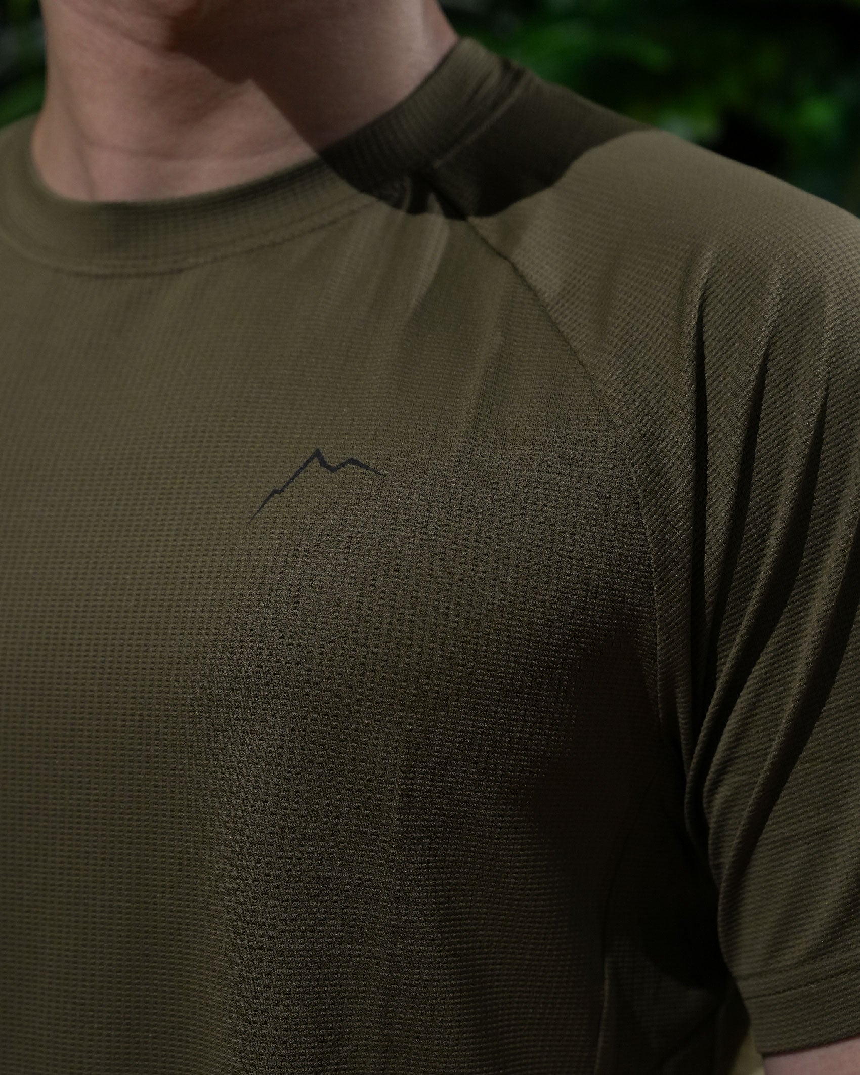 CAYL Reflect Logo Air Short Sleeve / Olive - Wild Camping