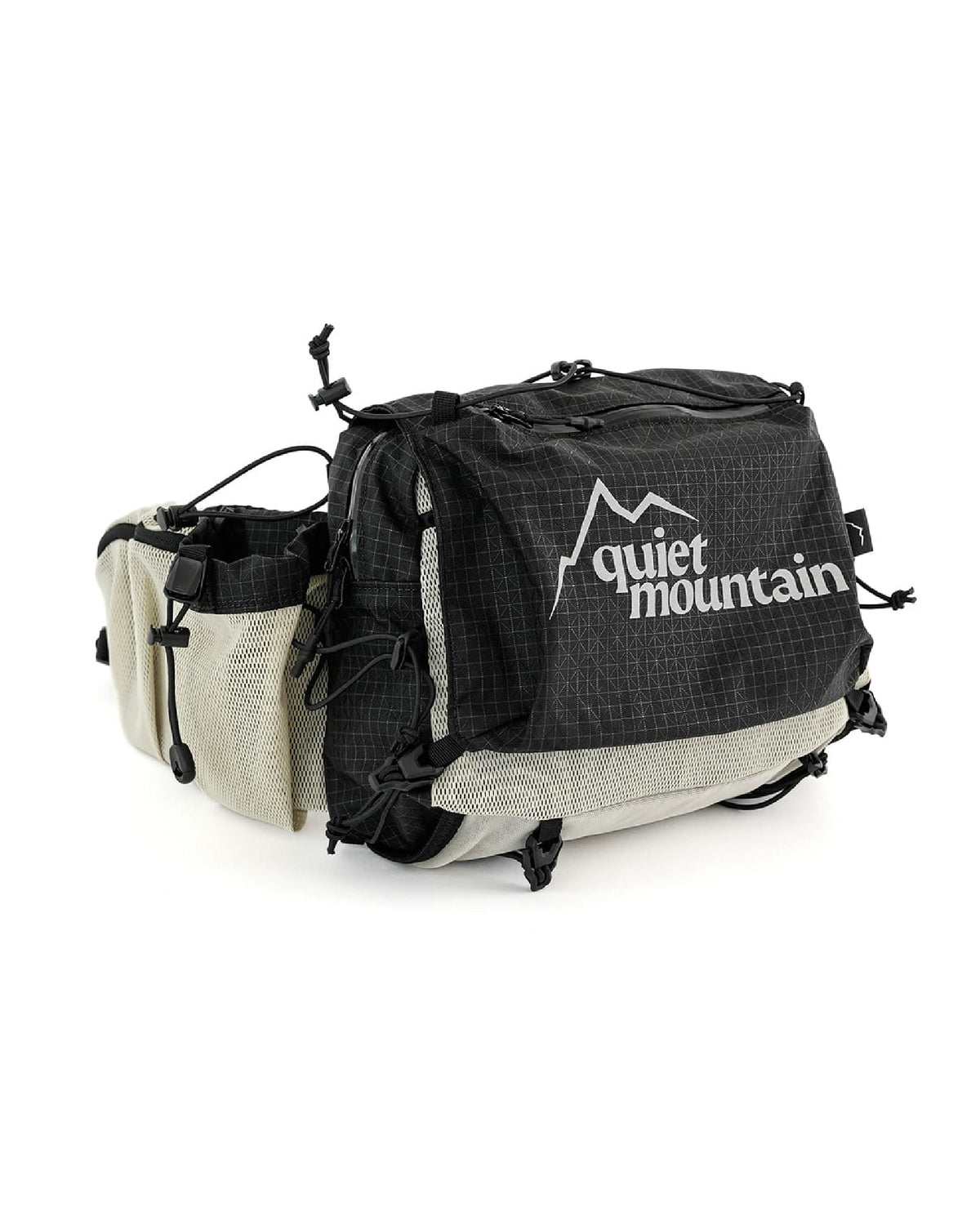 CAYL Lumbar Pack (CAYL x QMC) / B-grid Black - Wild Camping