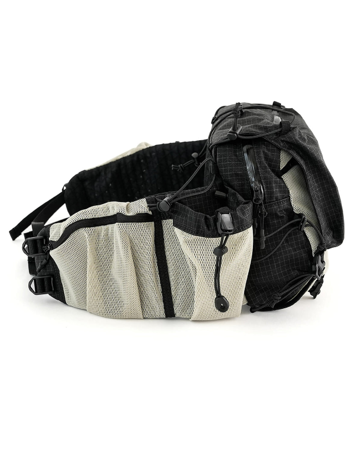 CAYL Lumbar Pack (CAYL x QMC) / B-grid Black - Wild Camping