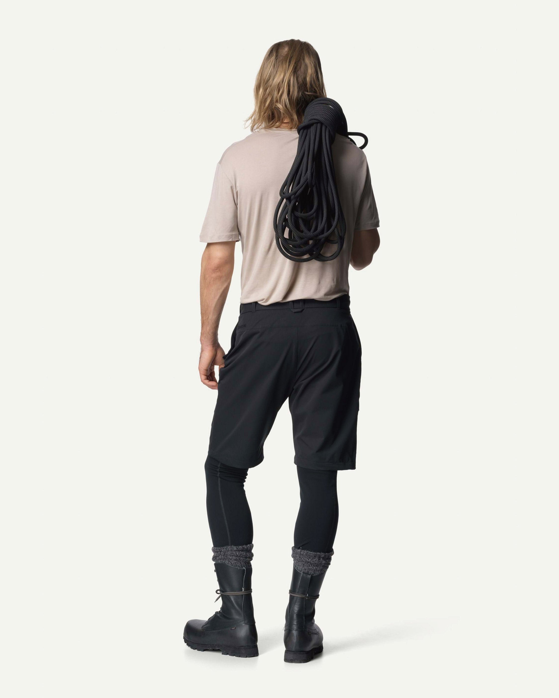 Houdini M's Go Shorts / True Black