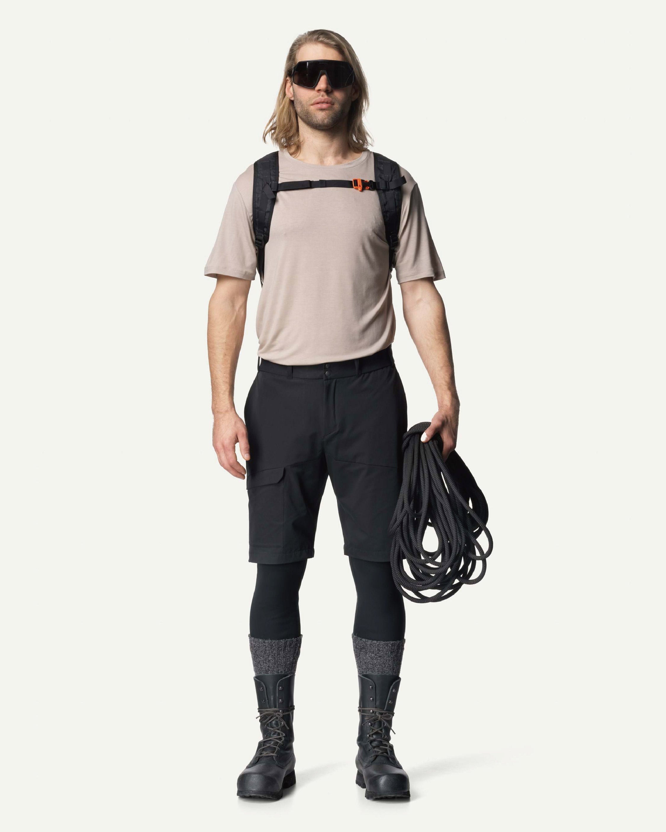 Houdini M's Go Shorts / True Black