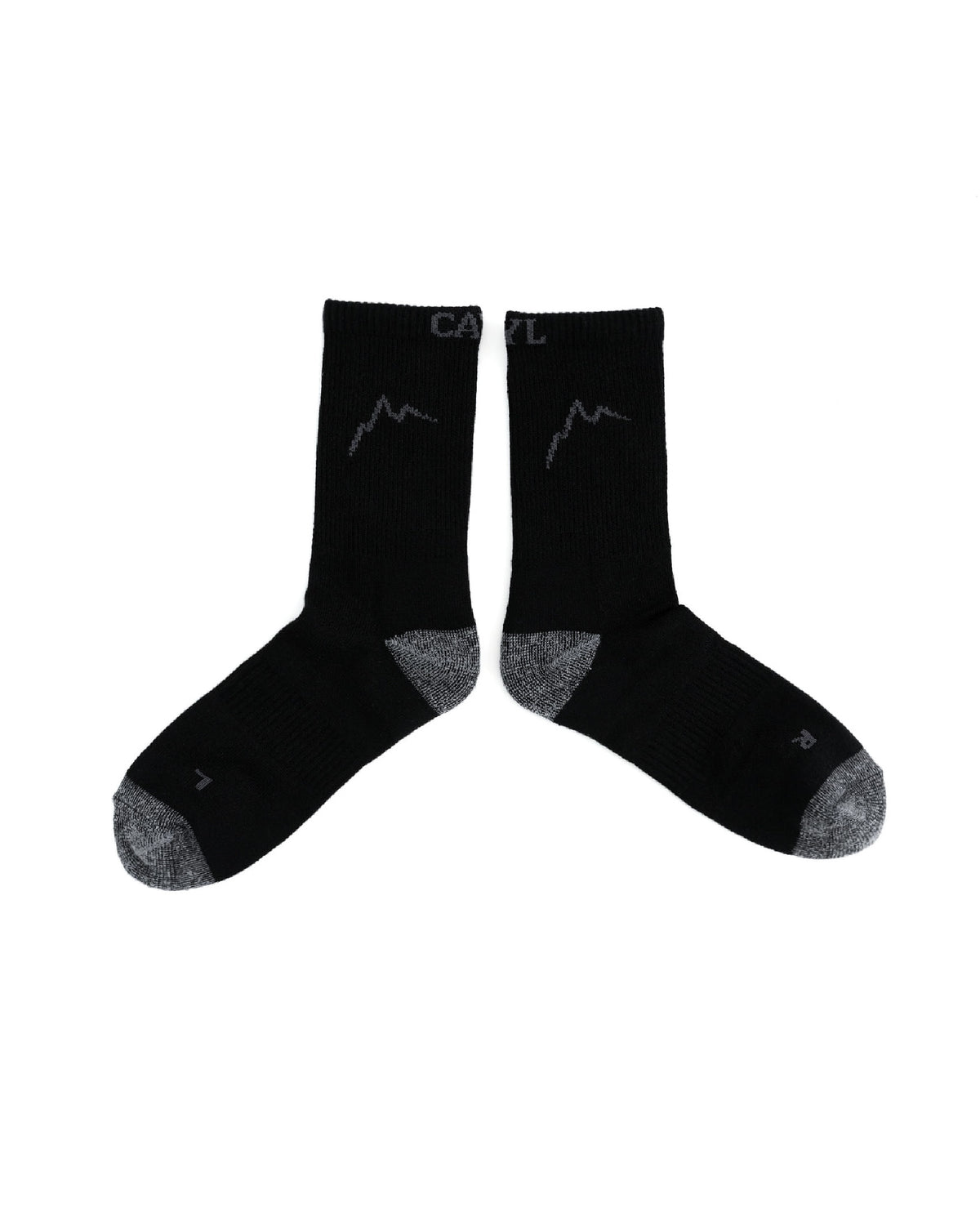 CAYL Merino Blend Socks / Black Grey - Wild Camping