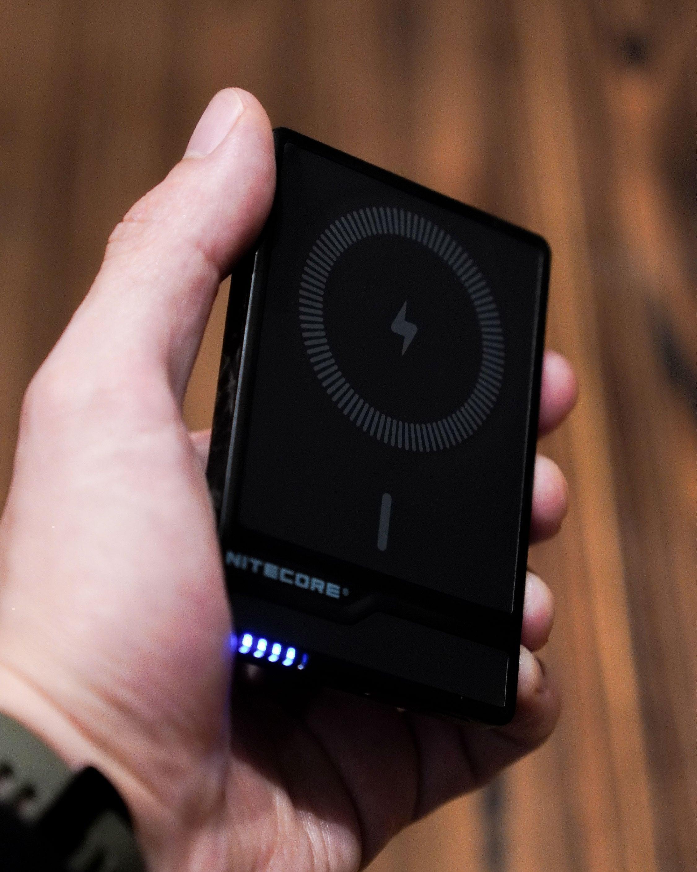 Nitecore NW5000 Magnetic Wireless Power Bank - Wild Camping