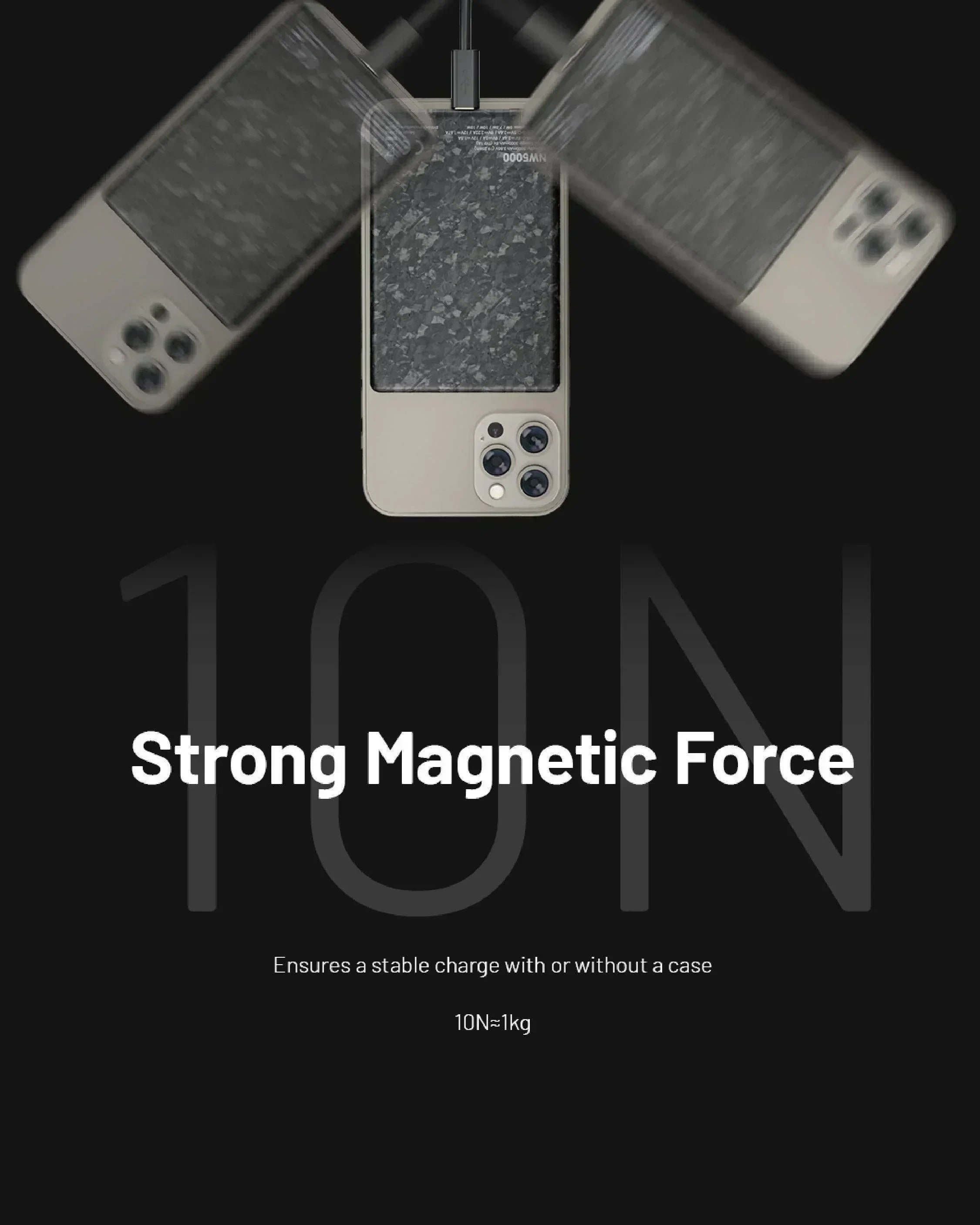 Nitecore NW5000 Magnetic Wireless Power Bank - Wild Camping