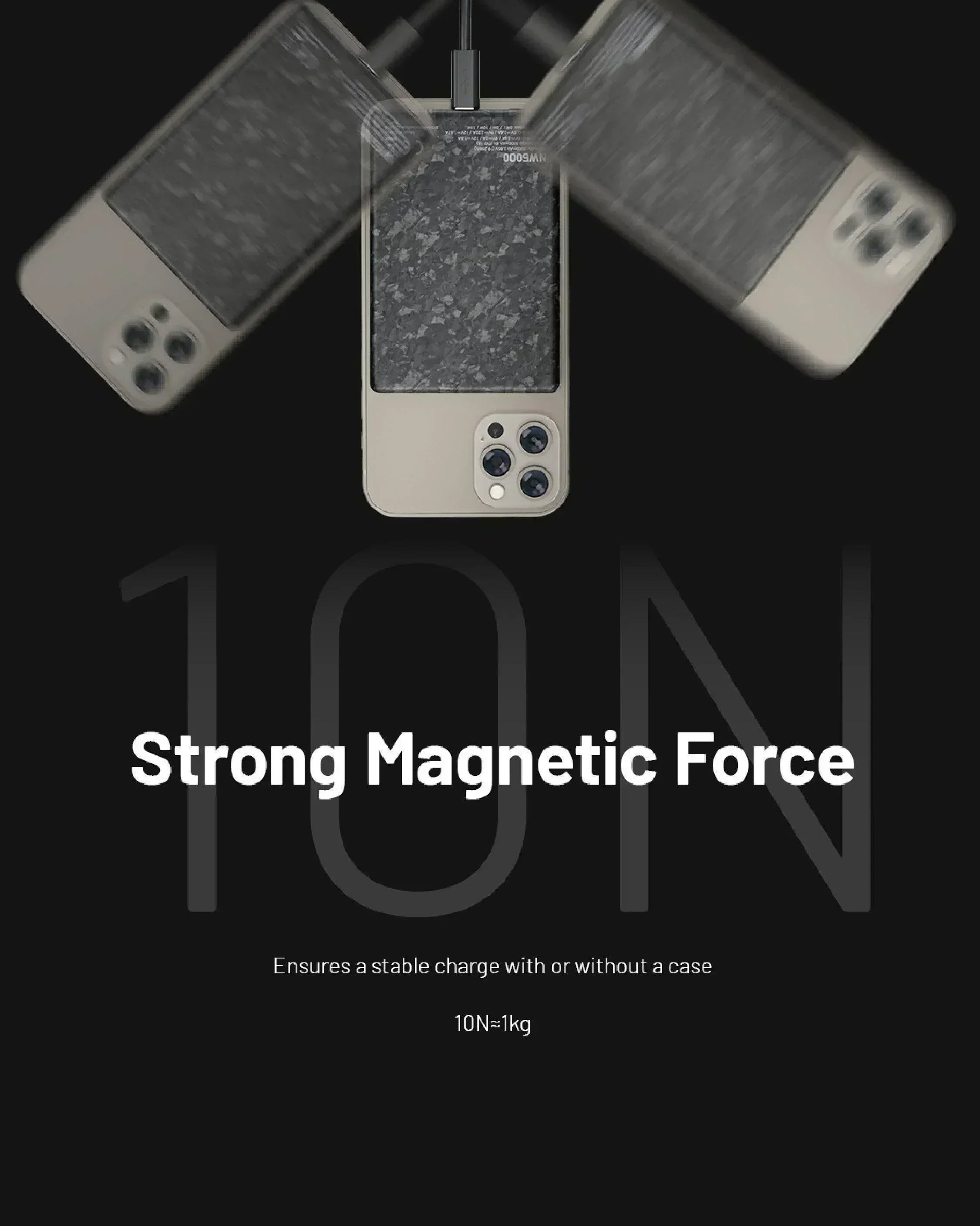 Nitecore NW5000 Magnetic Wireless Power Bank - Wild Camping