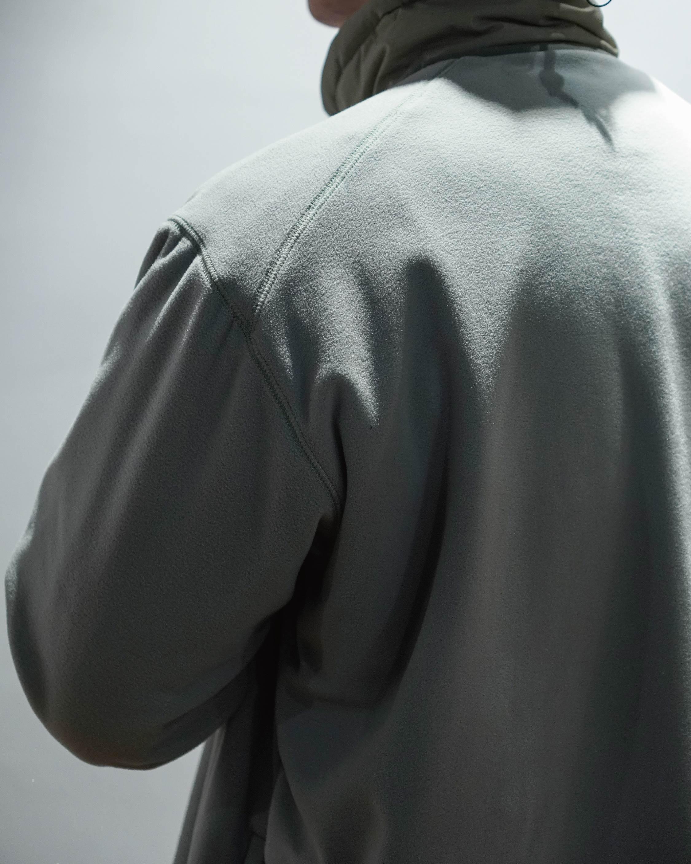 JUGEM Nylon Fleece Combi Anorak / Sage - Wild Camping