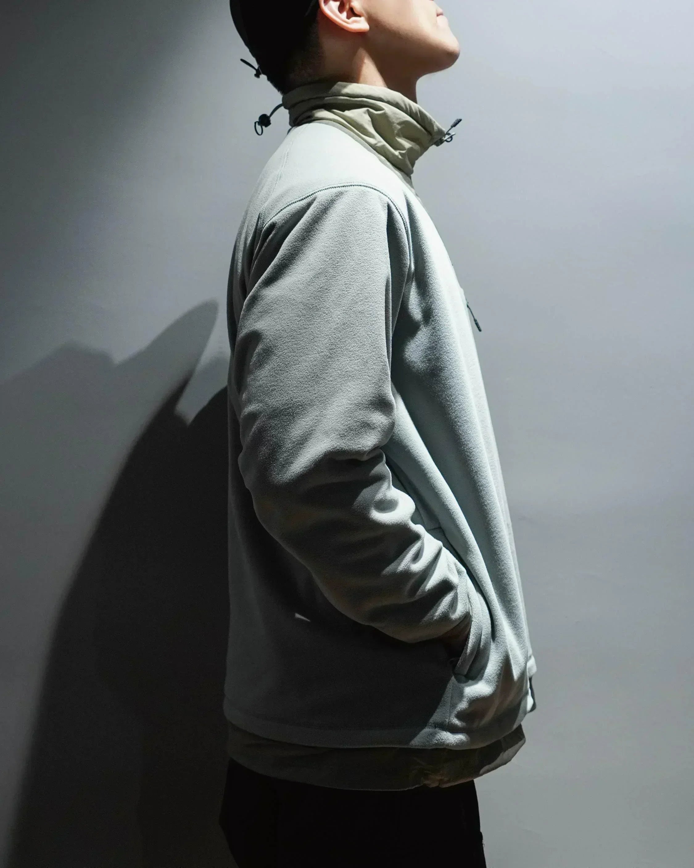 JUGEM Nylon Fleece Combi Anorak / Sage - Wild Camping