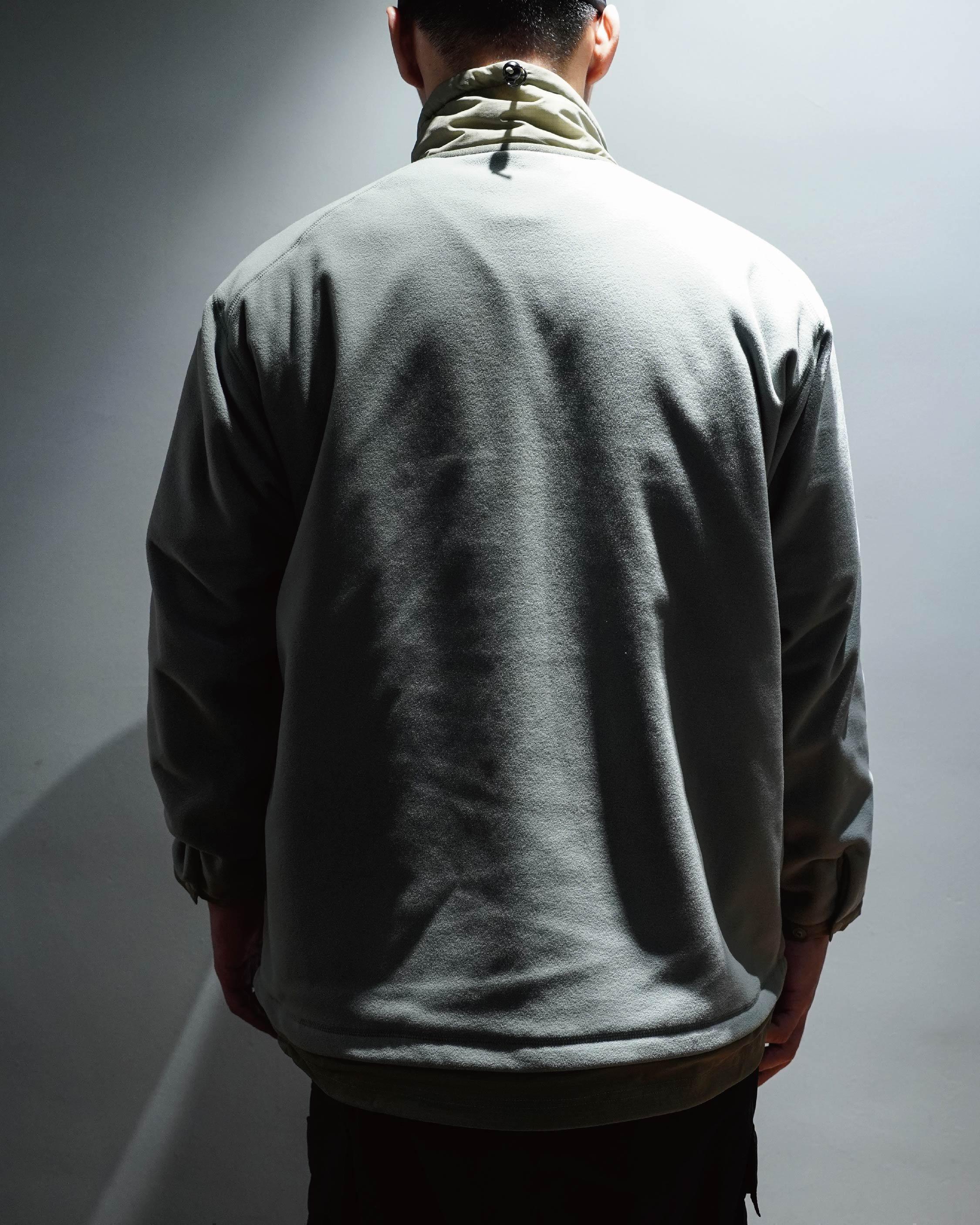 JUGEM Nylon Fleece Combi Anorak / Sage - Wild Camping