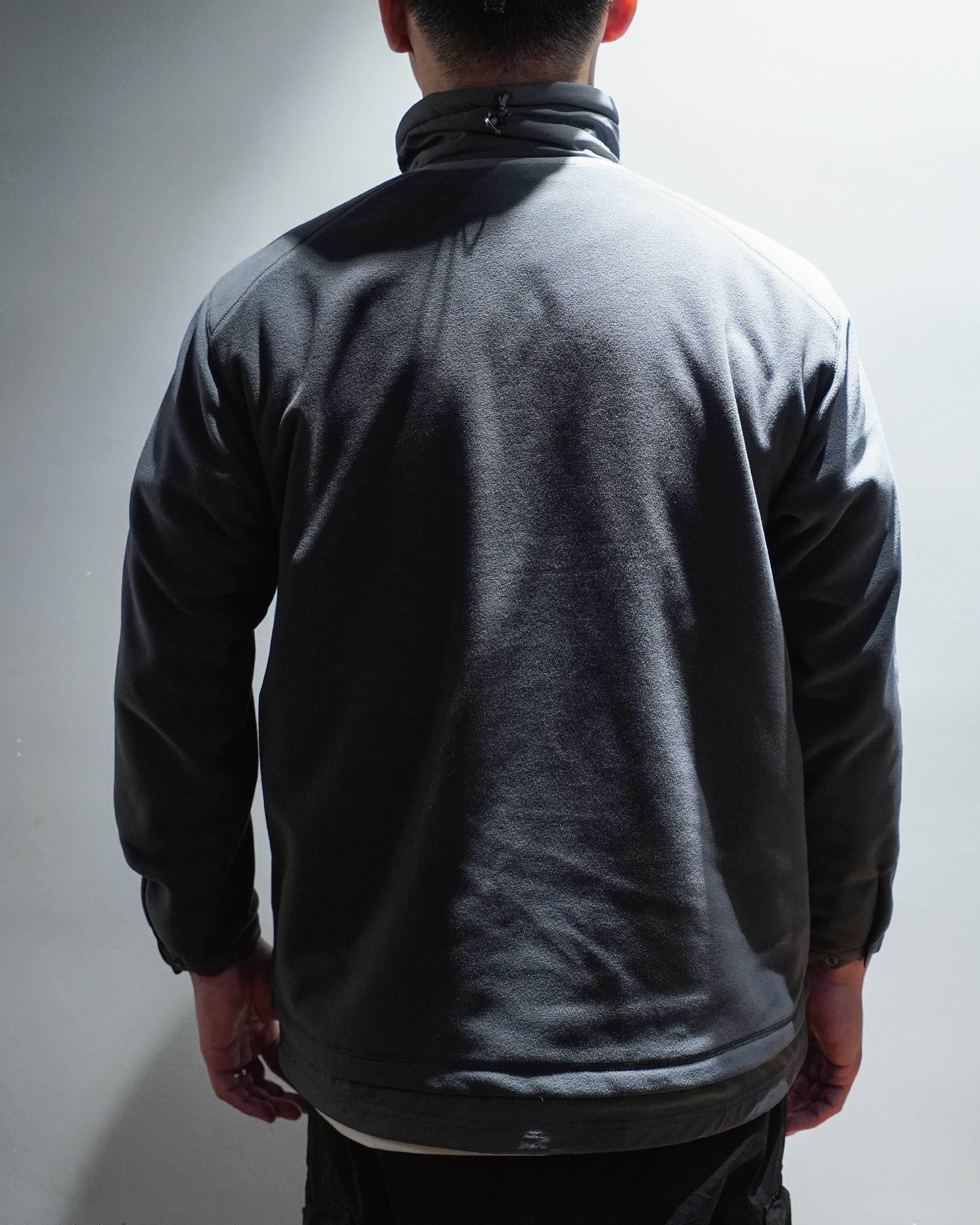 JUGEM Nylon Fleece Combi Anorak / Charcoal - Wild Camping