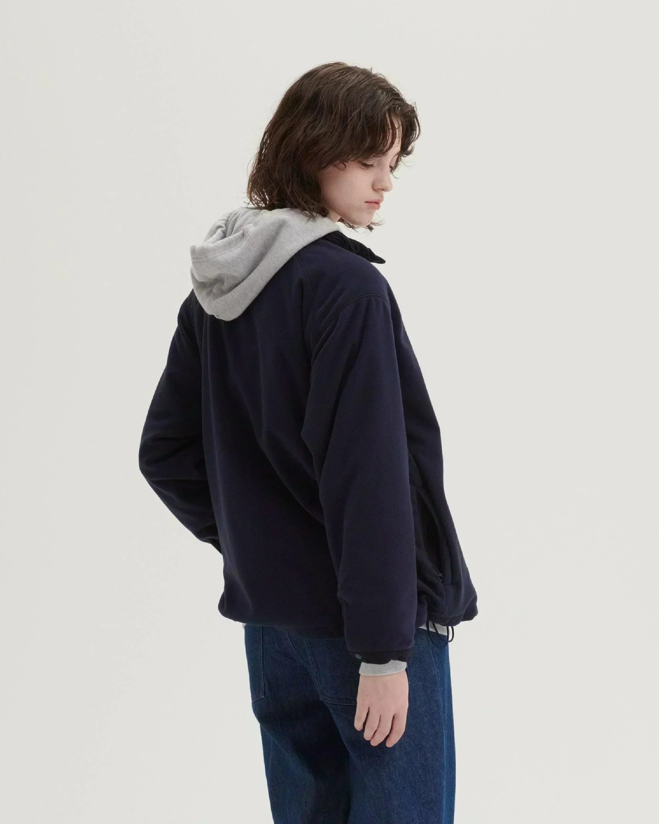 JUGEM Nylon Fleece Combi Anorak / Sage - Wild Camping