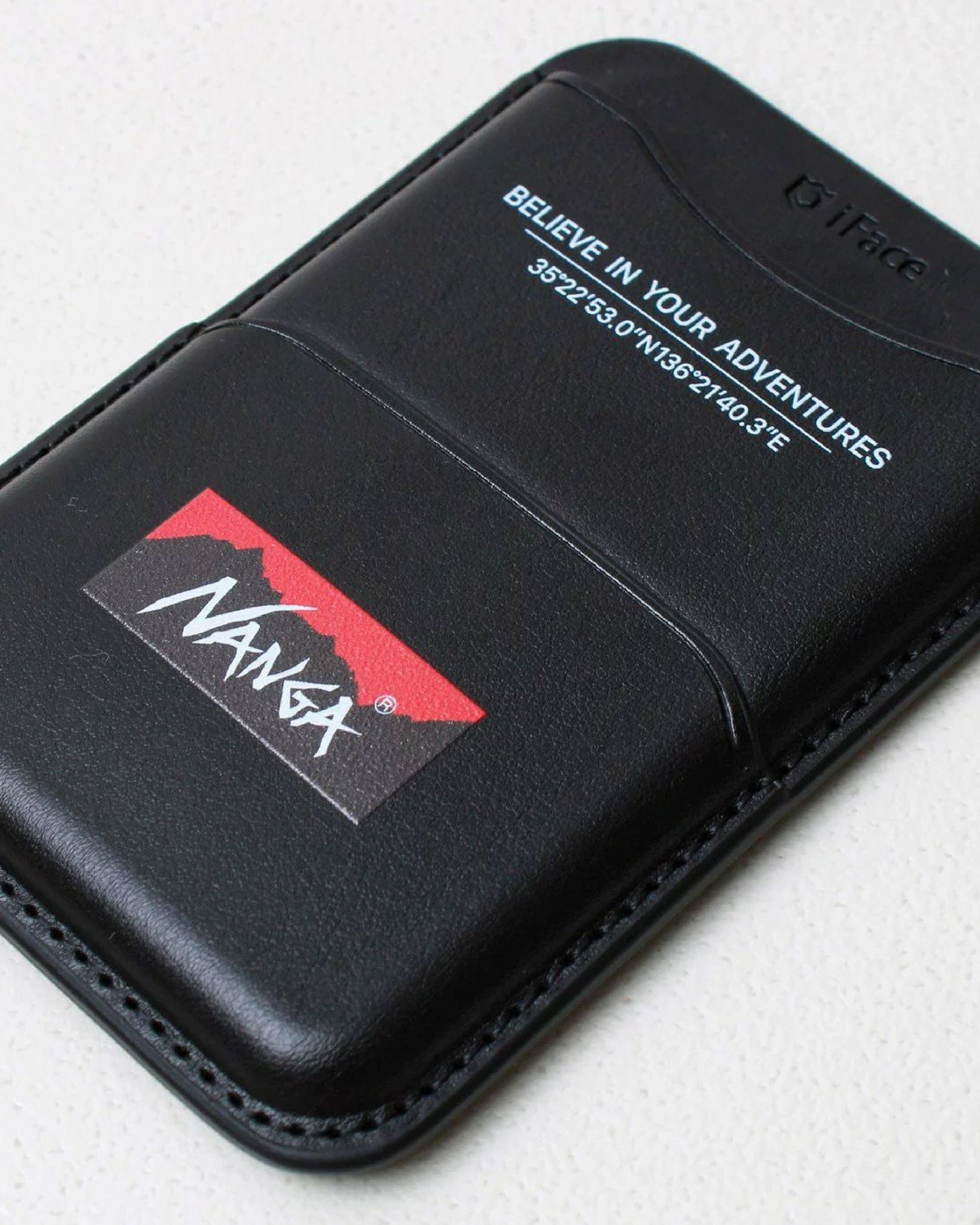 Nanga x iFace Logo Card Wallet - Wild Camping
