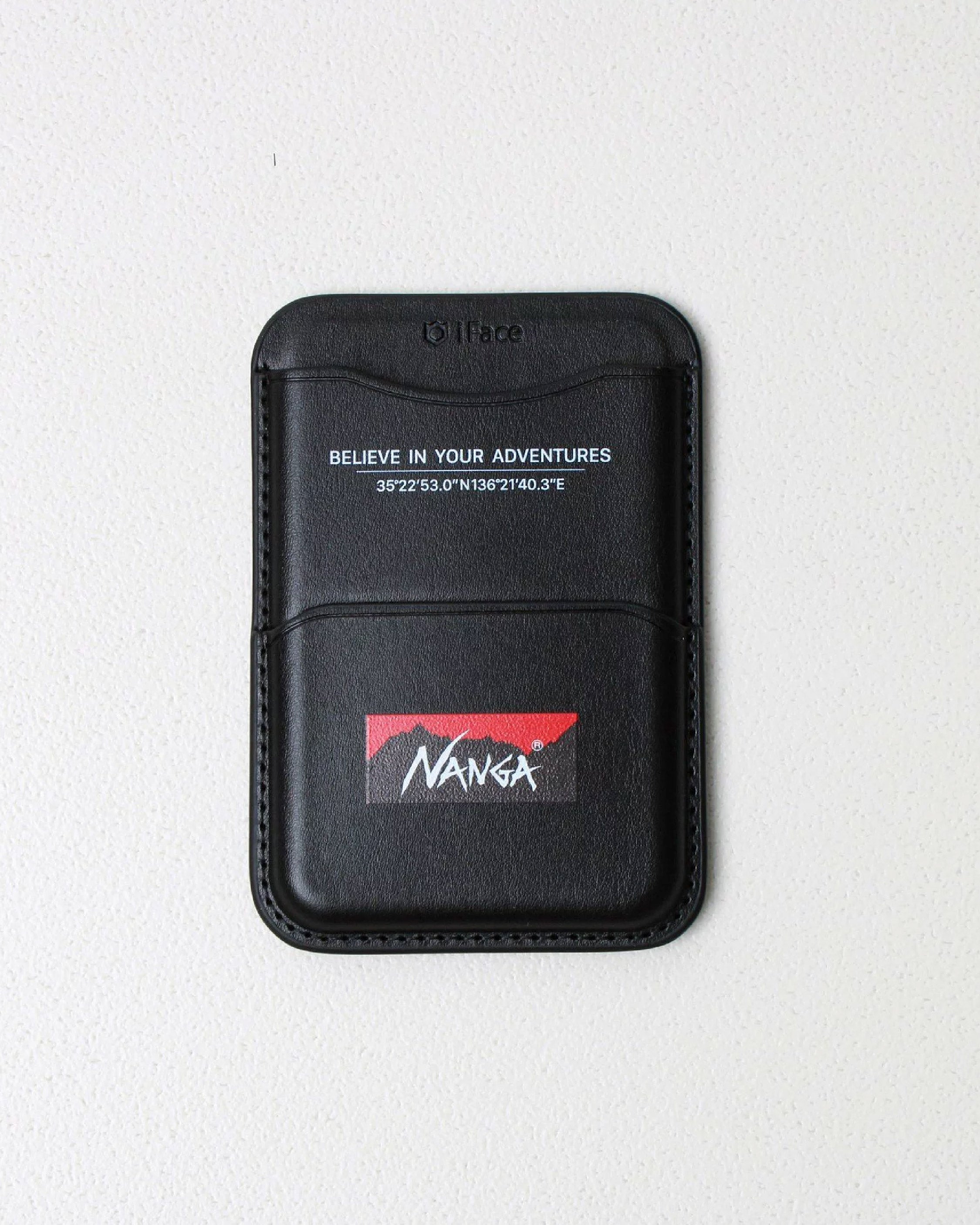 Nanga x iFace Logo Card Wallet - Wild Camping