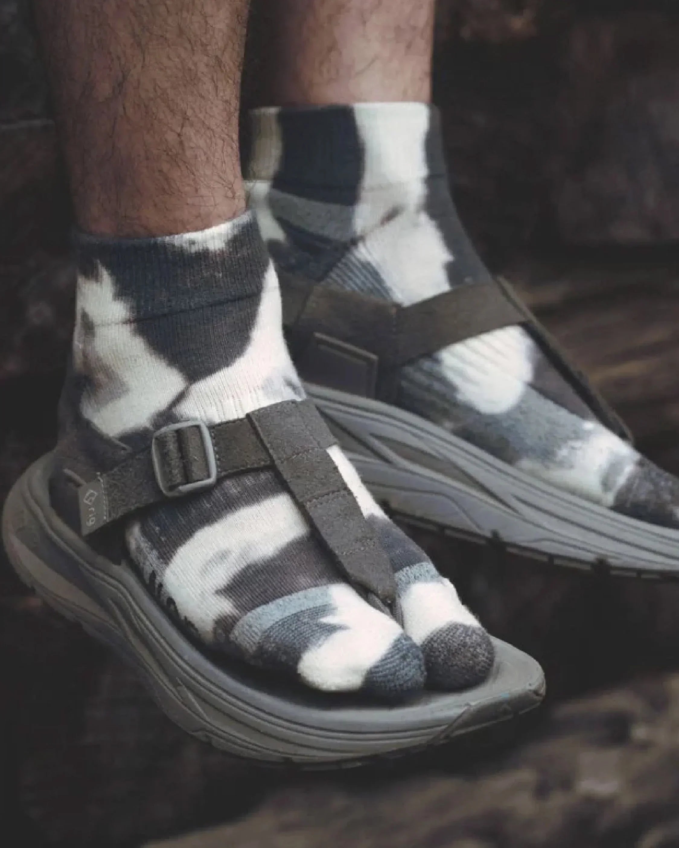 DVERG Outside Field Socks Ankle / White