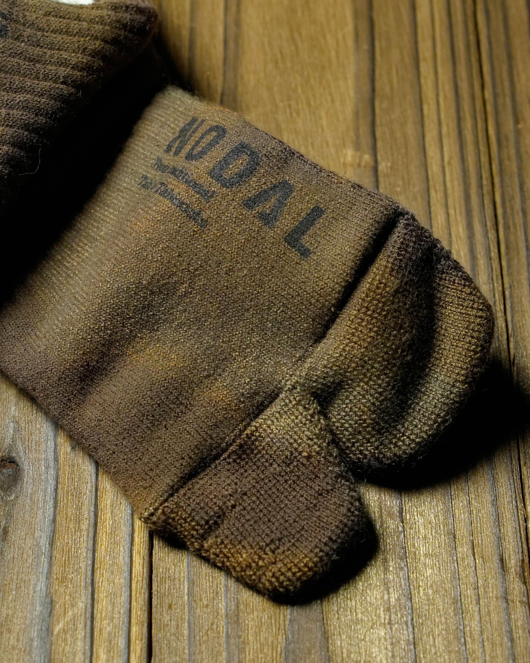 DVERG Outside Field Socks Ankle / Brown