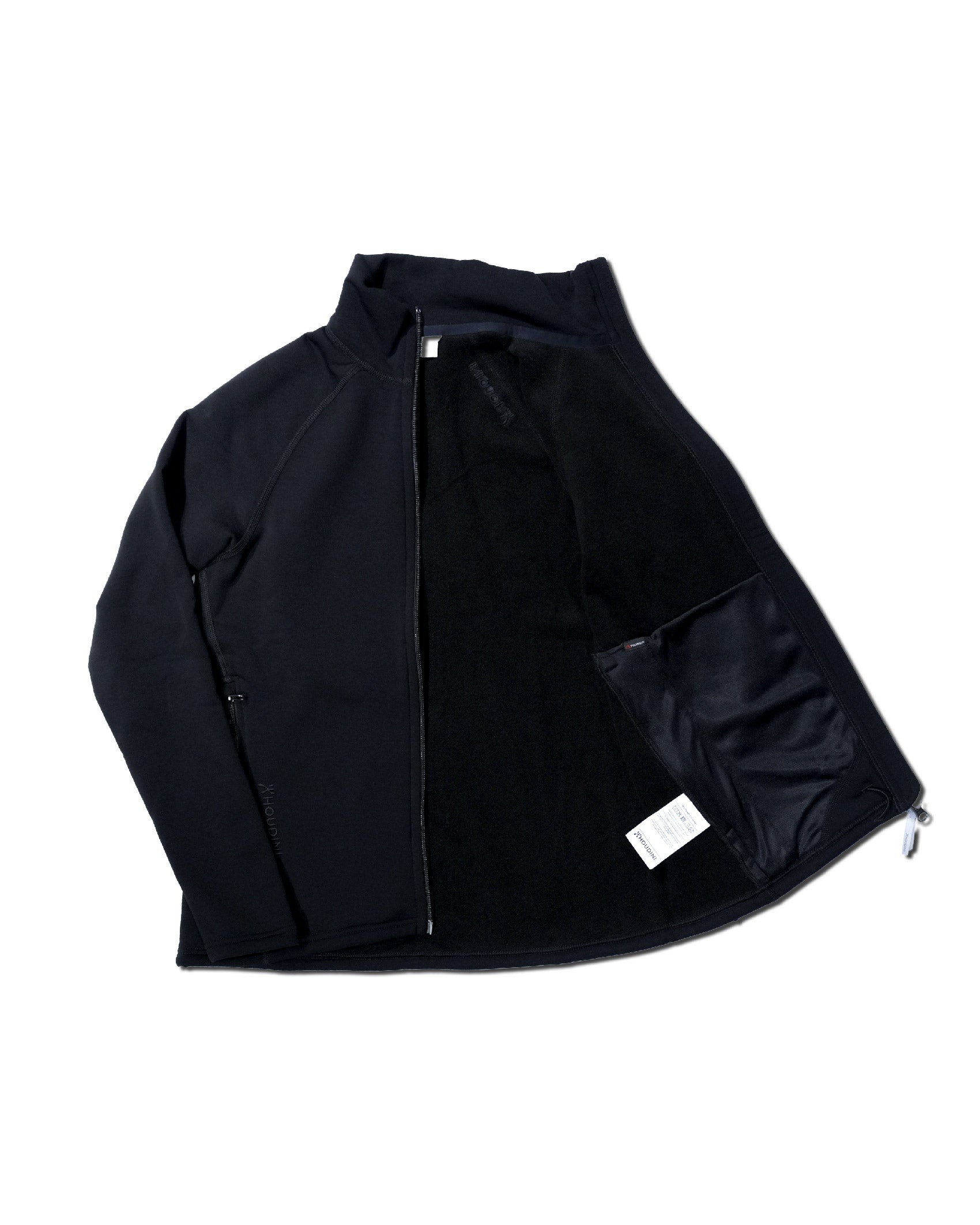 Houdini W's Power Up Jacket / True Black - Wild Camping