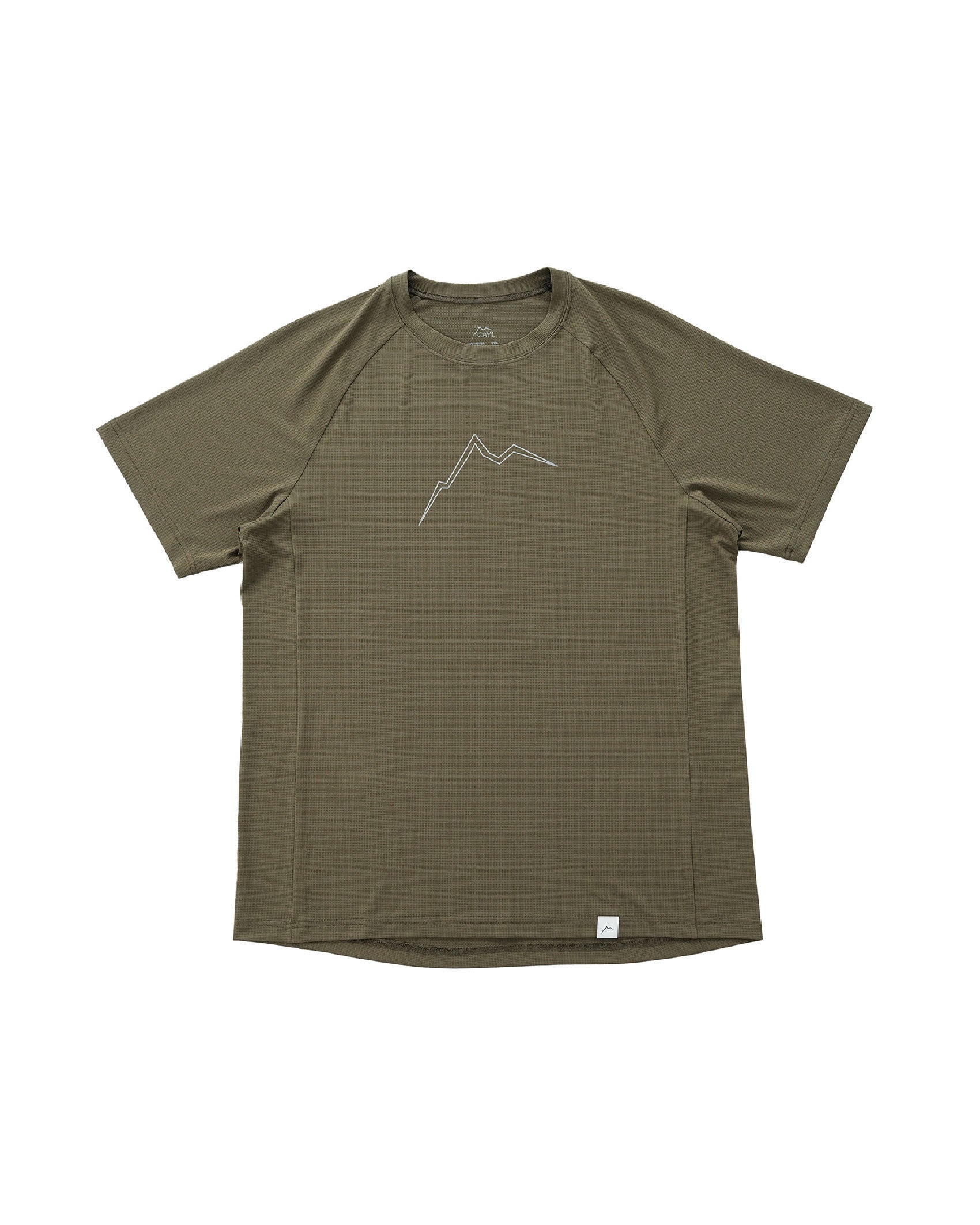 CAYL Reflect Logo Air Short Sleeve / Olive - Wild Camping