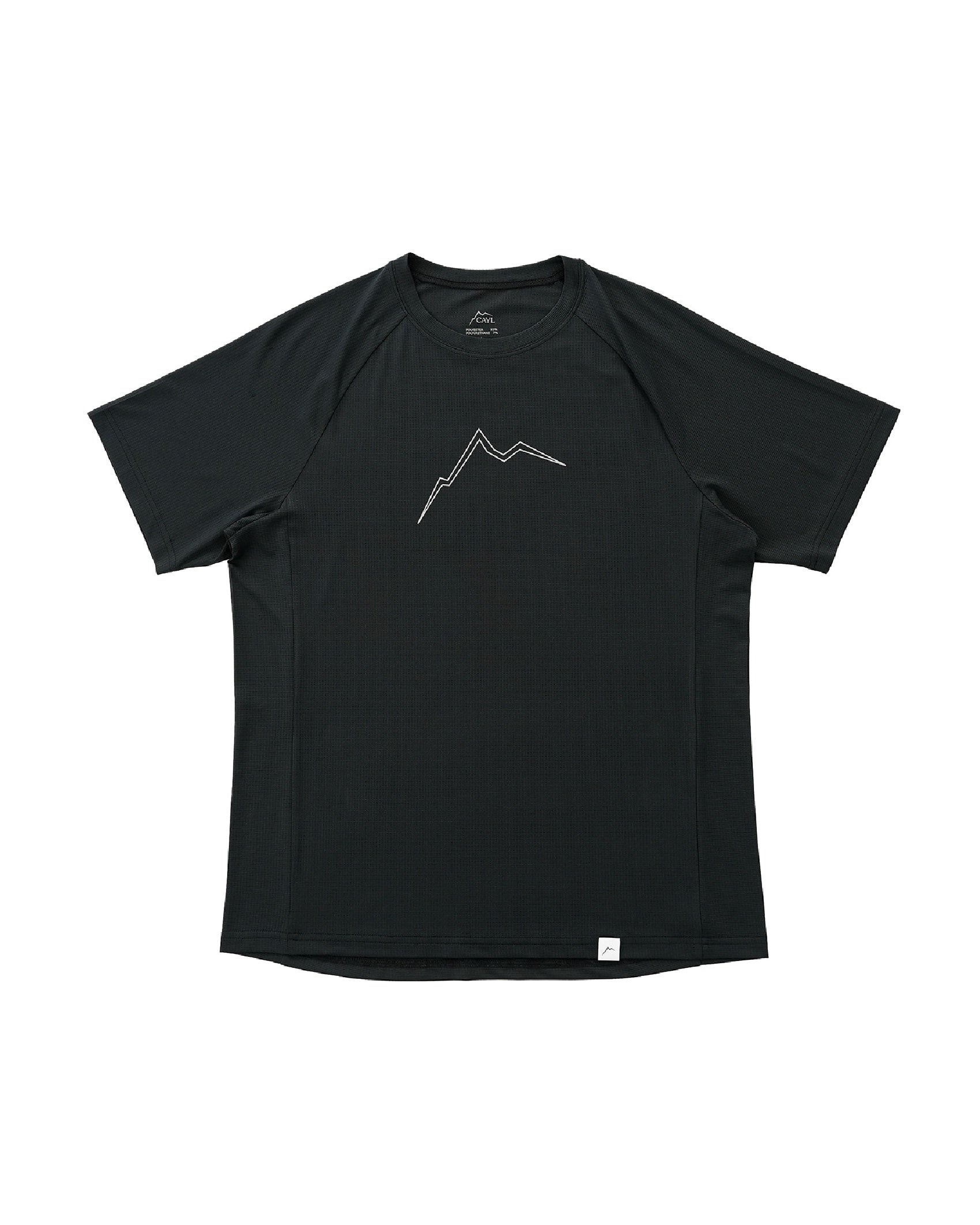 CAYL Reflect Logo Air Short Sleeve / Black - Wild Camping
