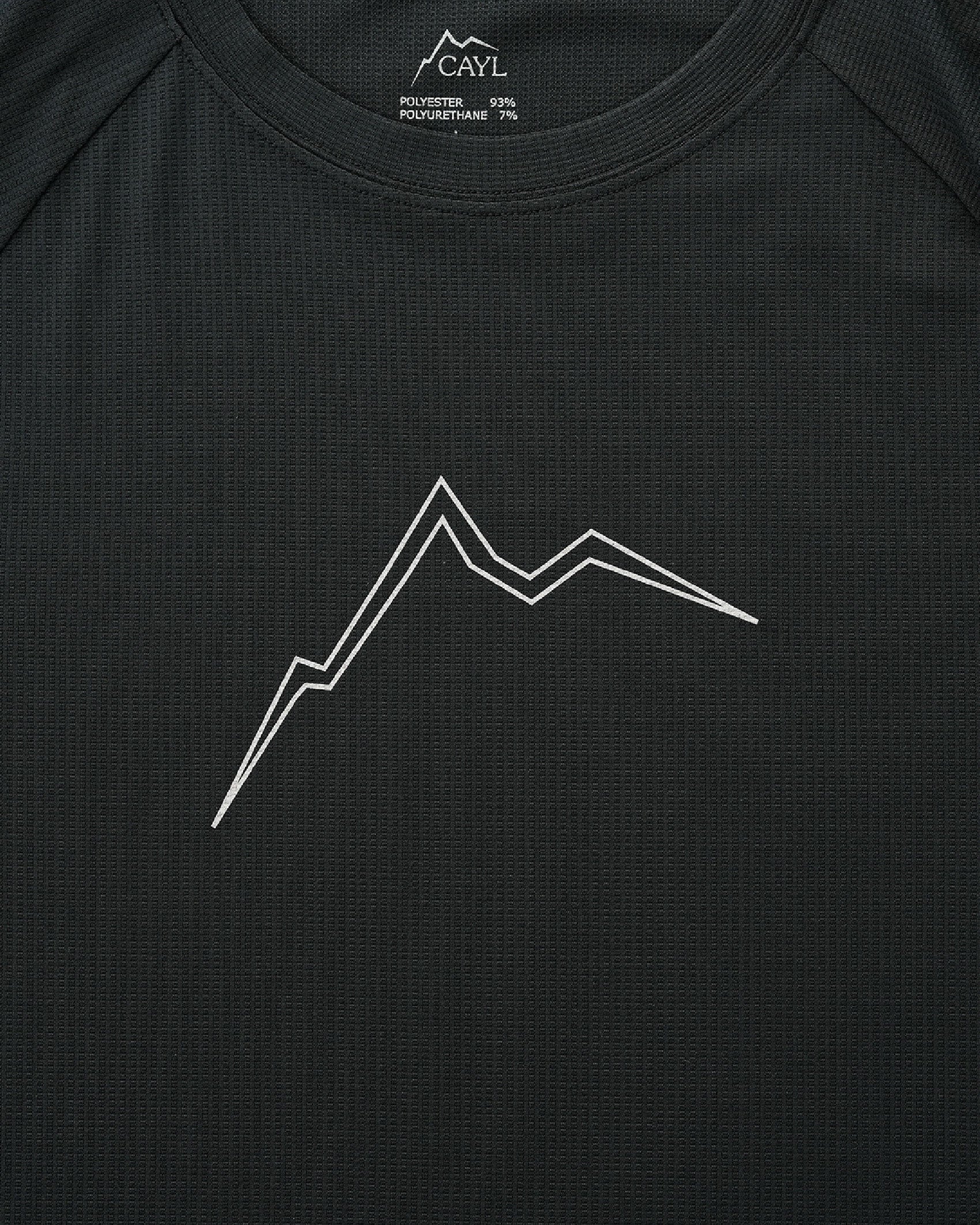 CAYL Reflect Logo Air Short Sleeve / Black - Wild Camping