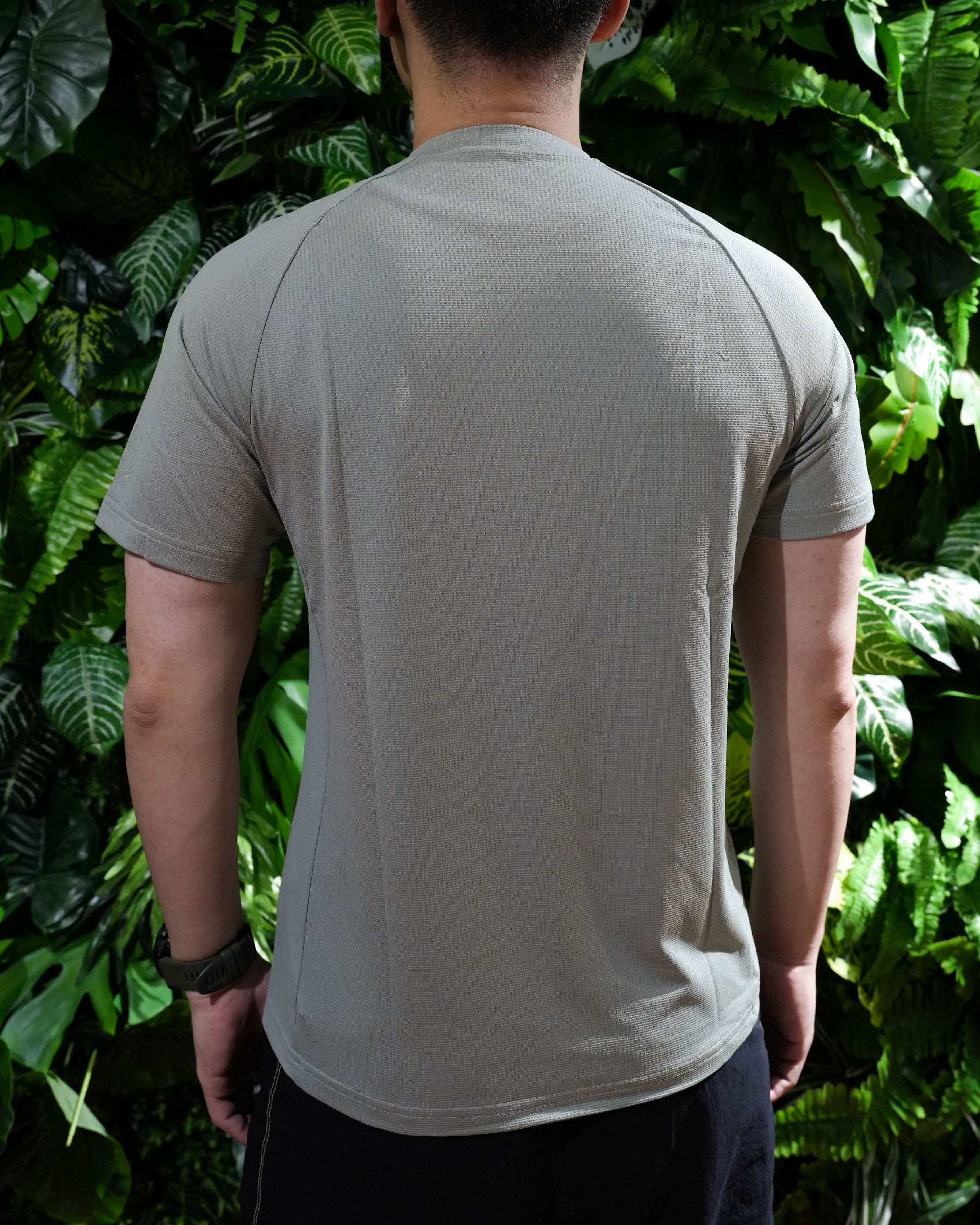 CAYL Reflect Logo Air Short Sleeve / Light Grey - Wild Camping