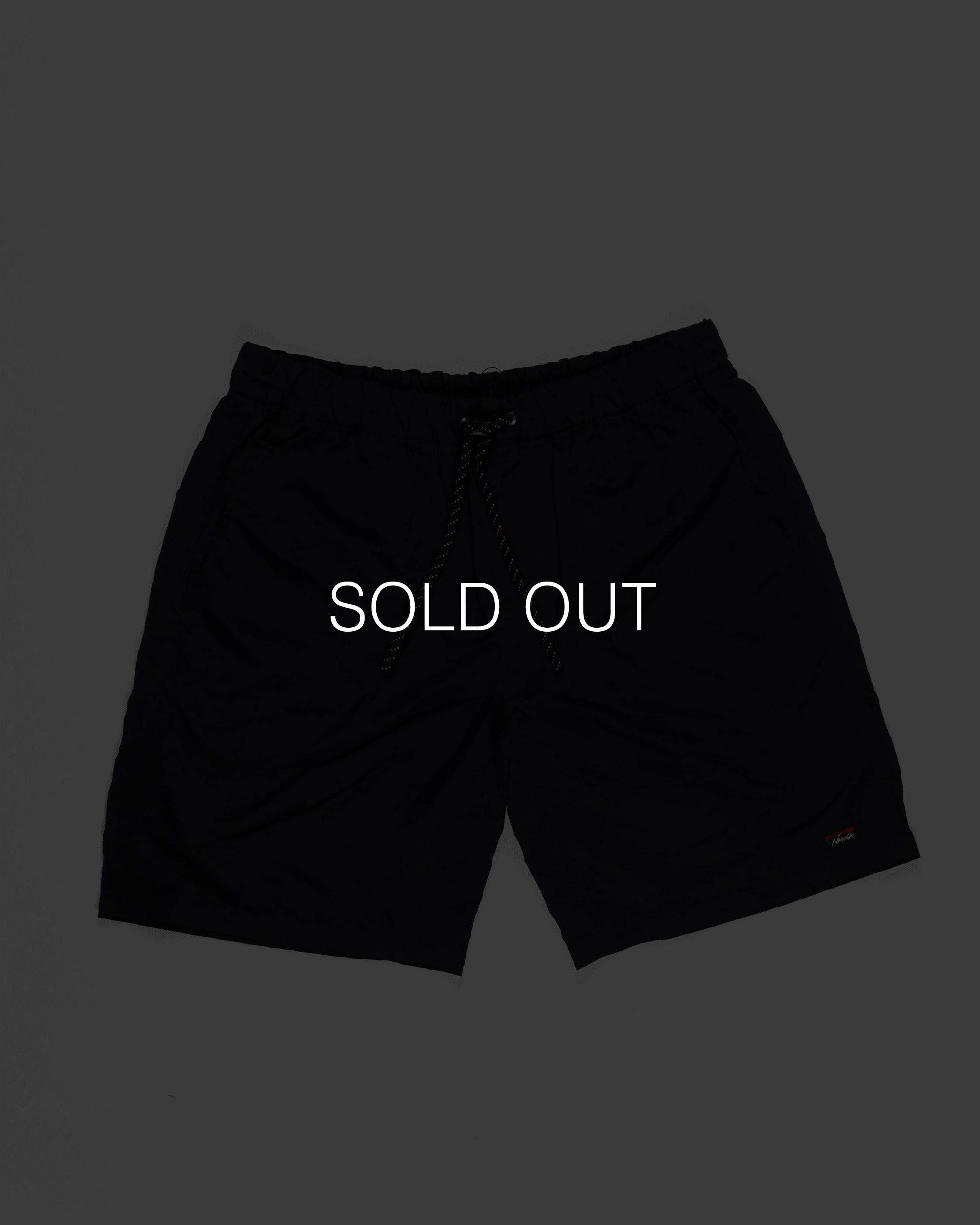 Nanga Nylon Tusser Easy Shorts / BLK
