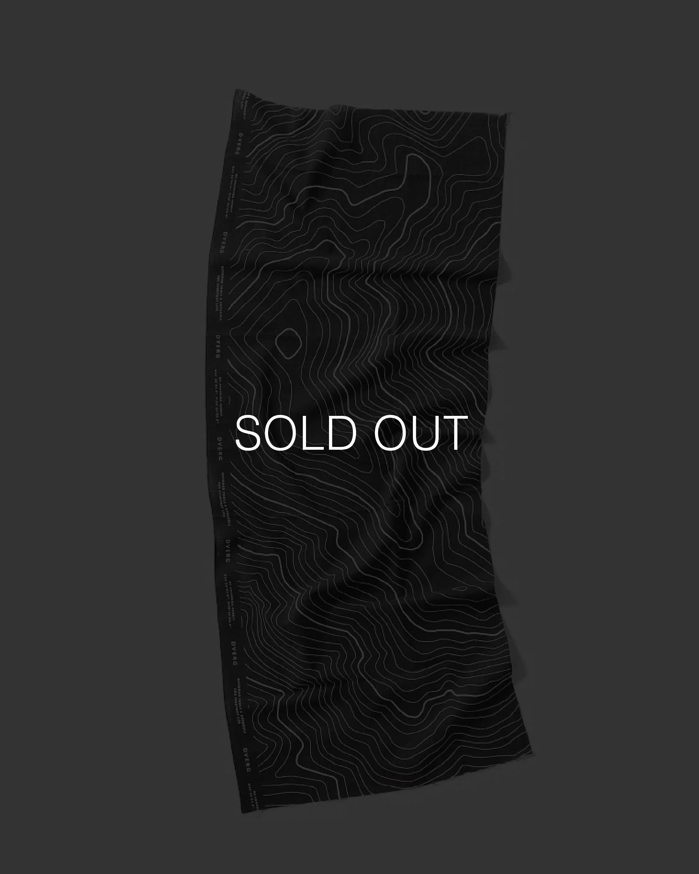 DVERG Topographic Tenugui