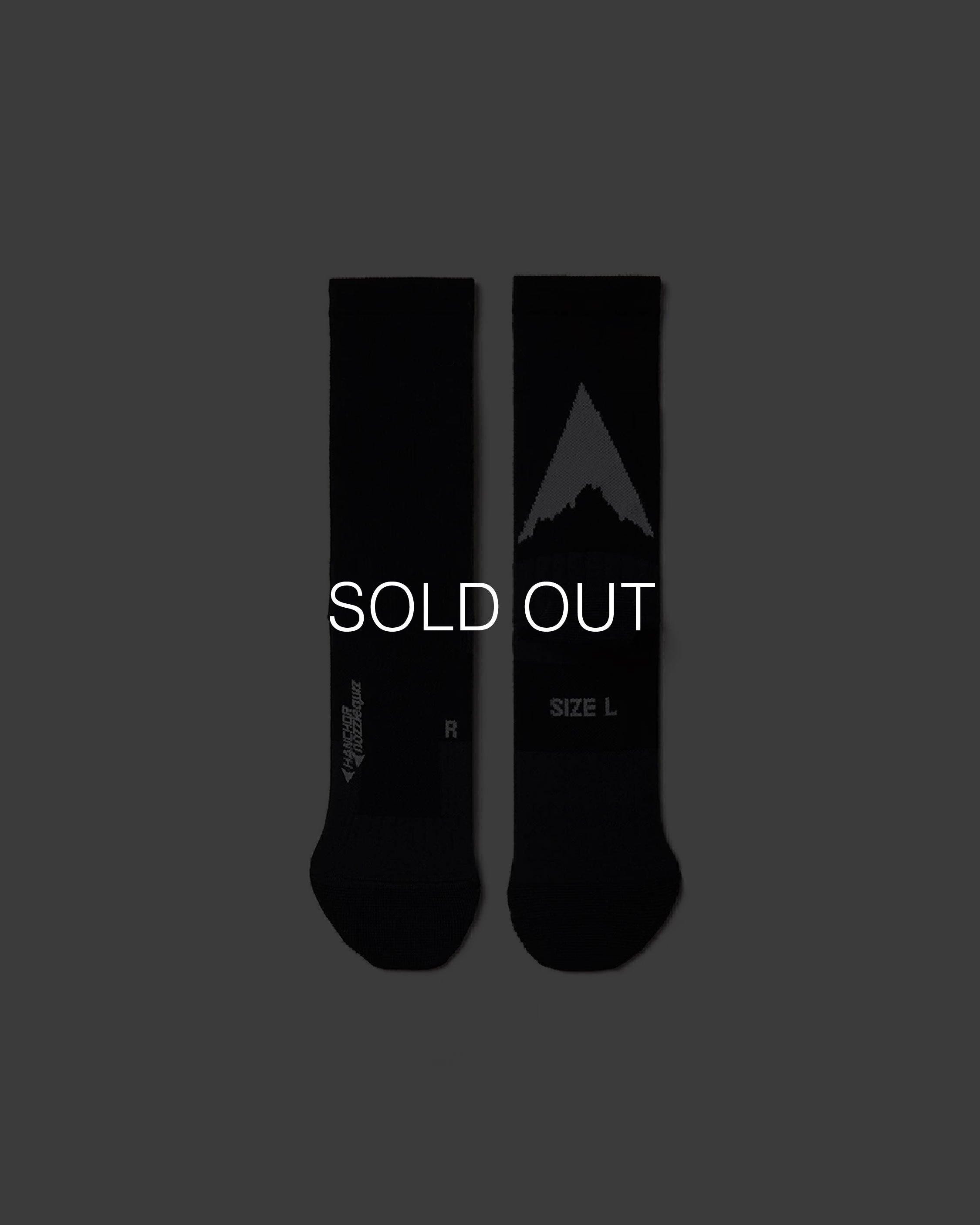 HANCHOR x nozzle quiz Feather Merino Wool Socks