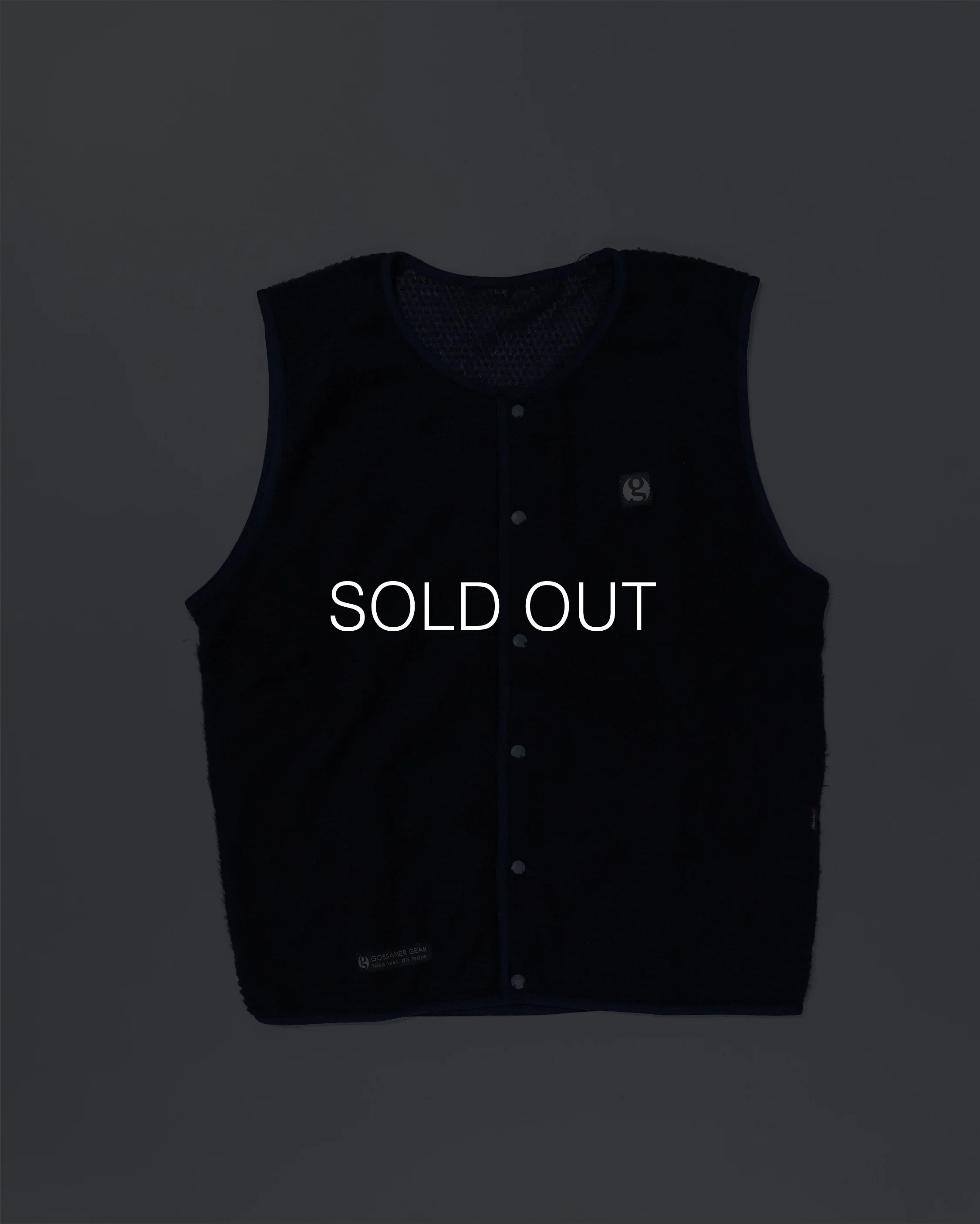 【JP Edition】Gossamer Gear F/B Polartec Polartec Alpha Direct Vest / Navy