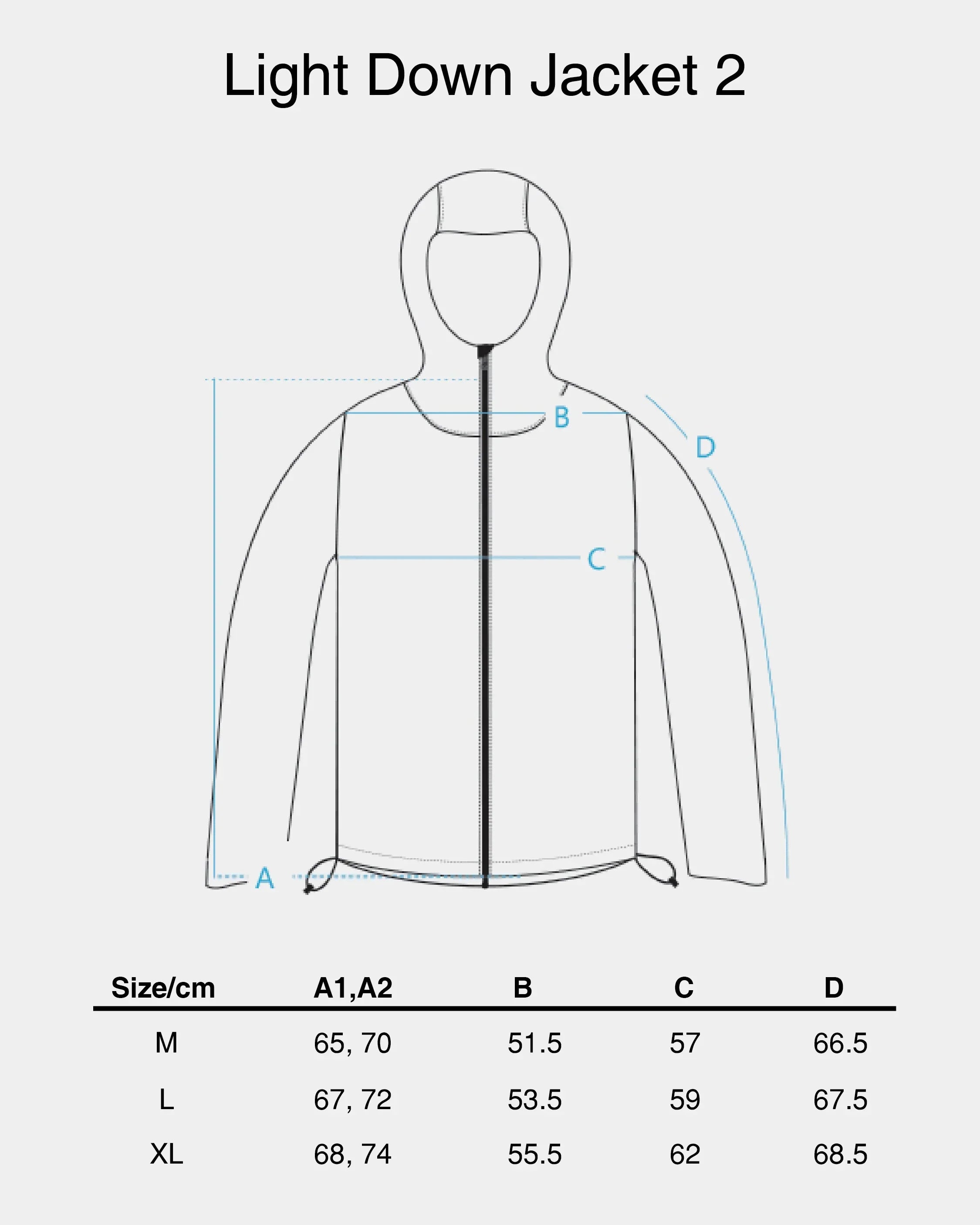 CAYL Light Down Jacket 2 / Grey