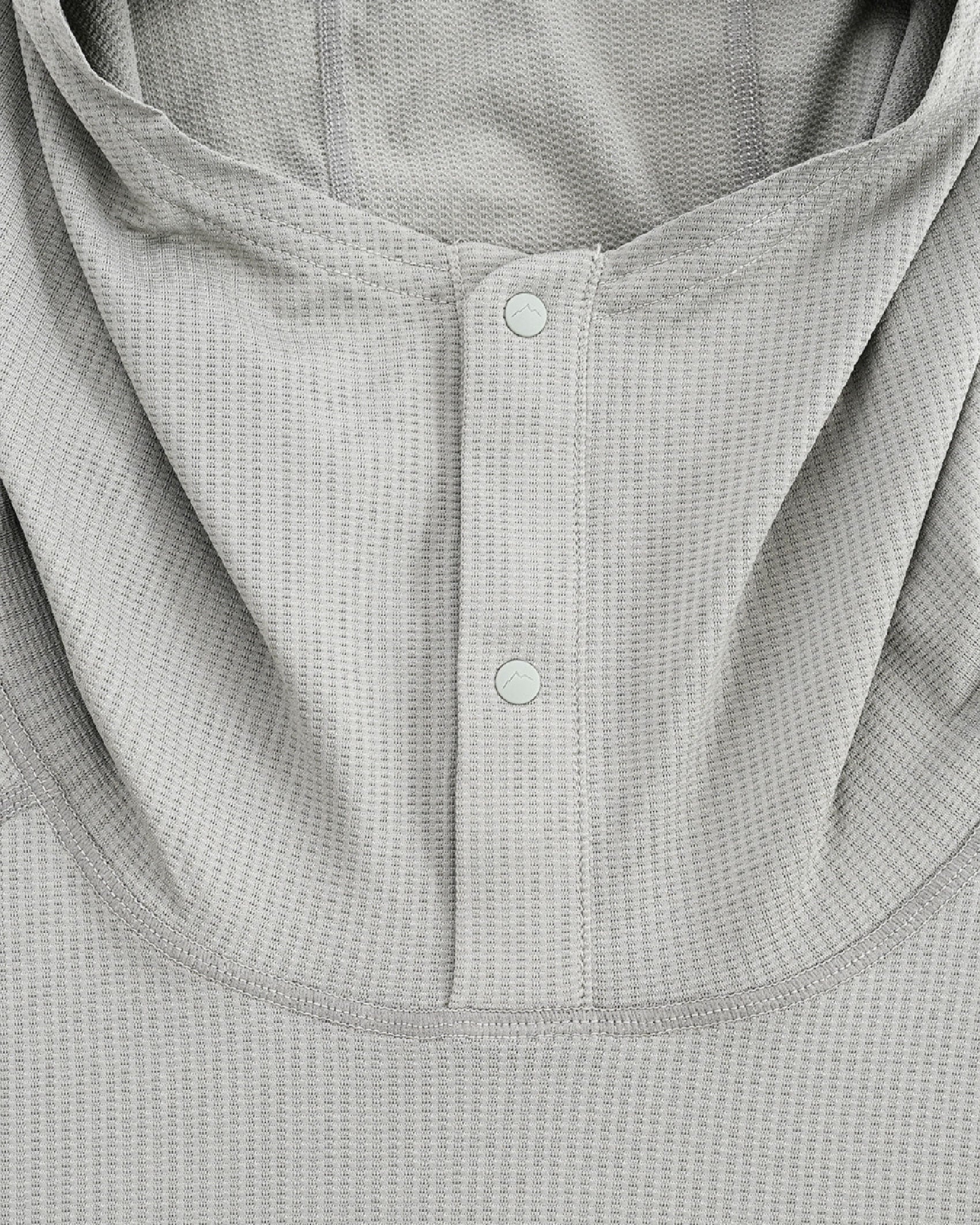 CAYL Snap Air Hoody / Light Grey - Wild Camping