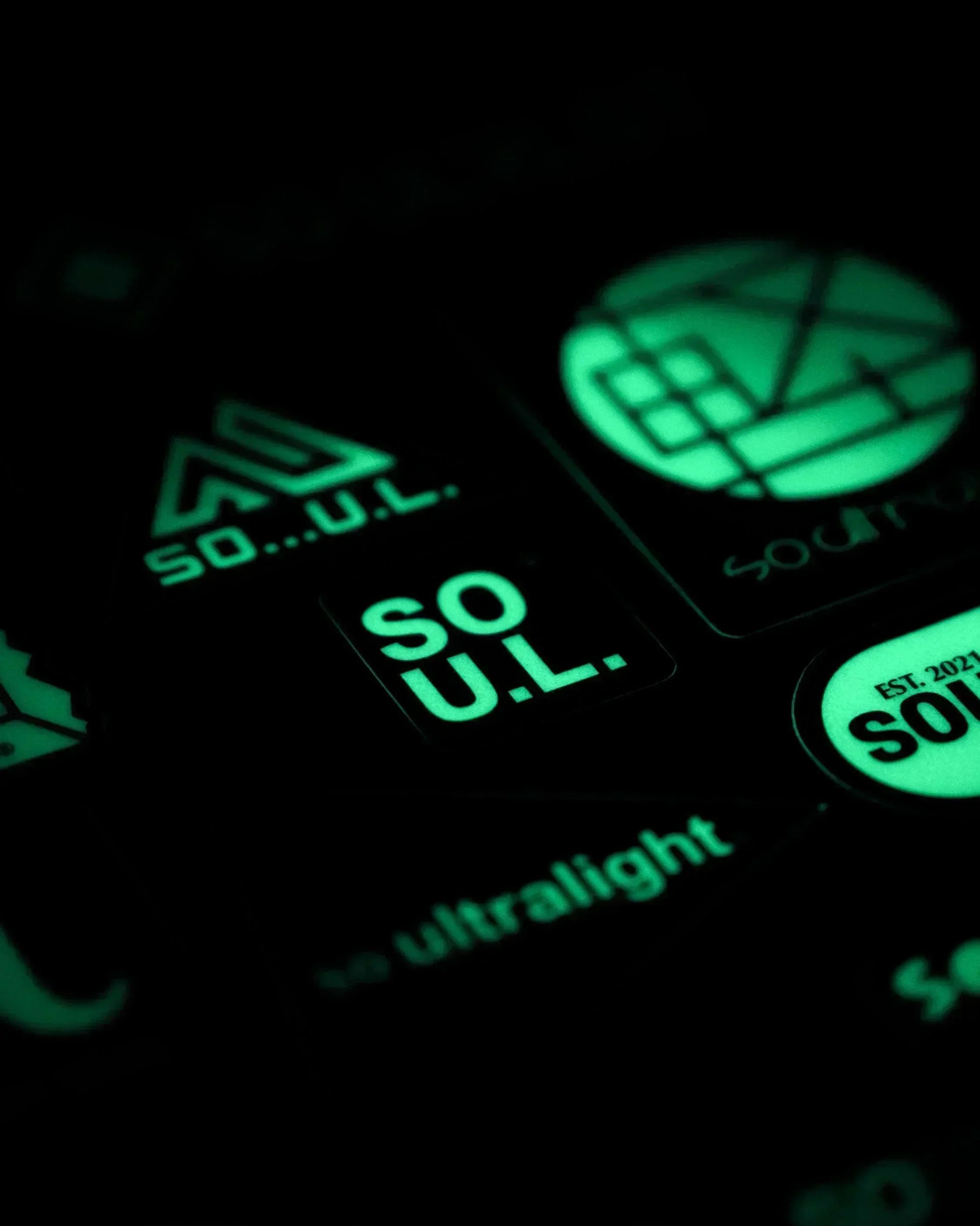 So…U.L. Backpacking Essentials Sticker / GITD - Wild Camping