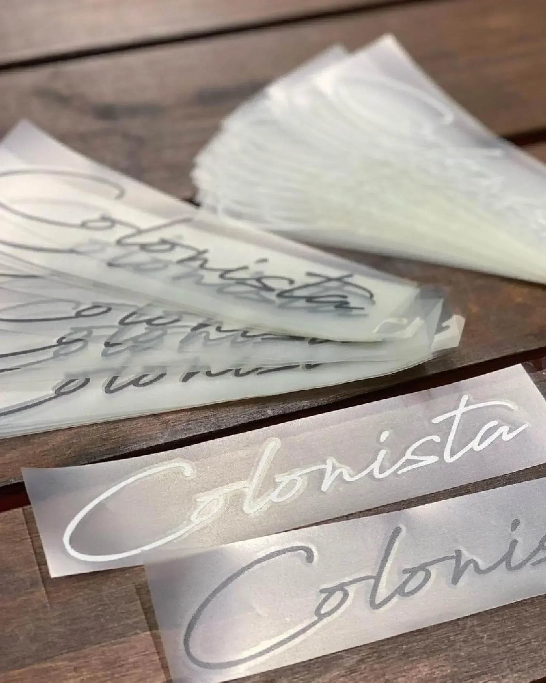 Colonista Original Cutting Sticker - Wild Camping