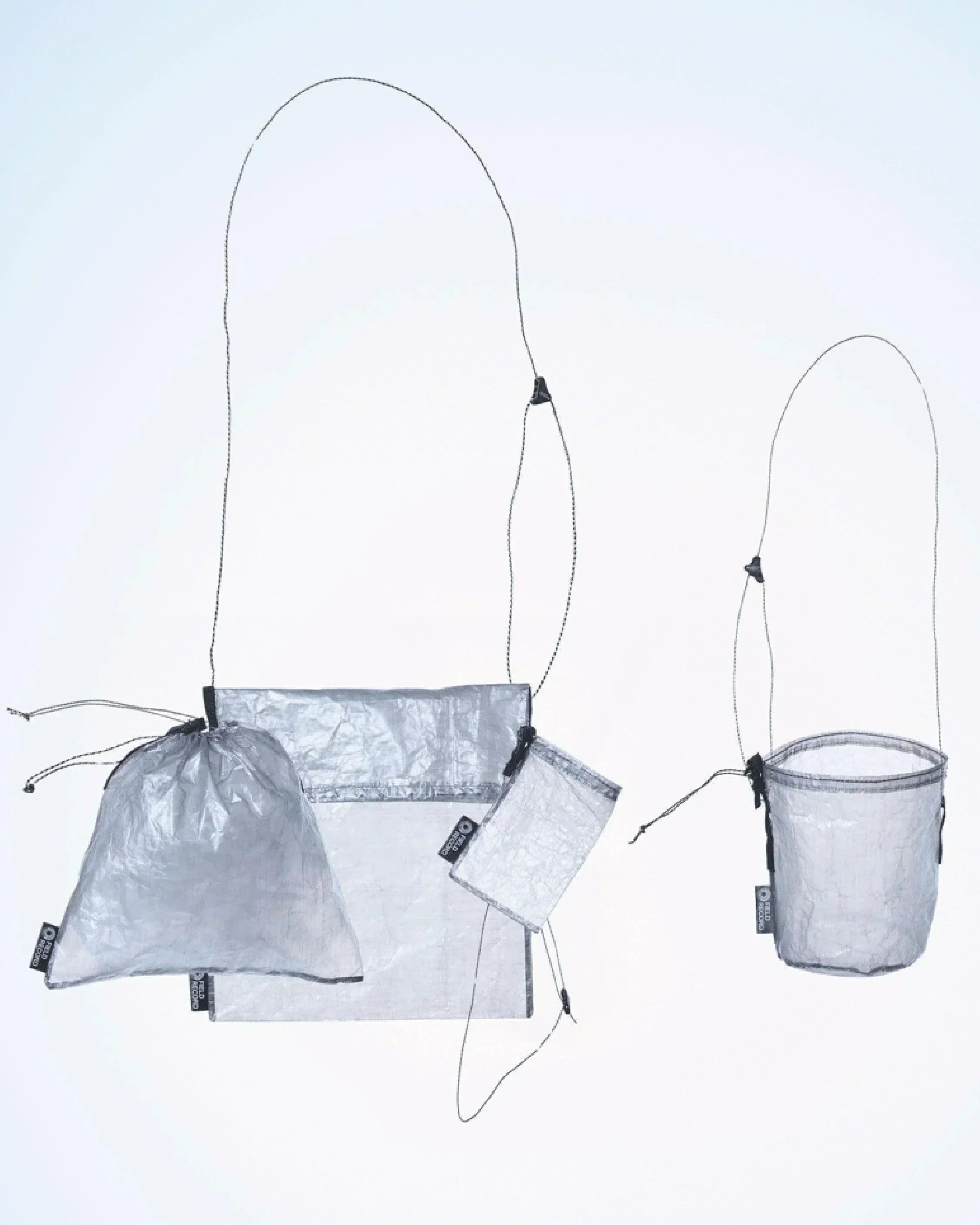 Field Record FR-Dyneema Stuff Sacoche L - Wild Camping