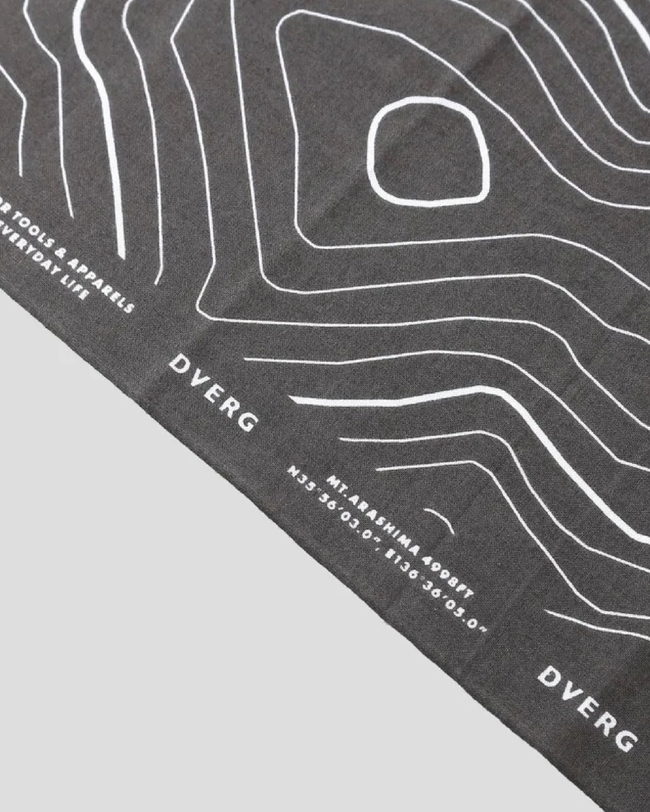 DVERG Topographic Tenugui