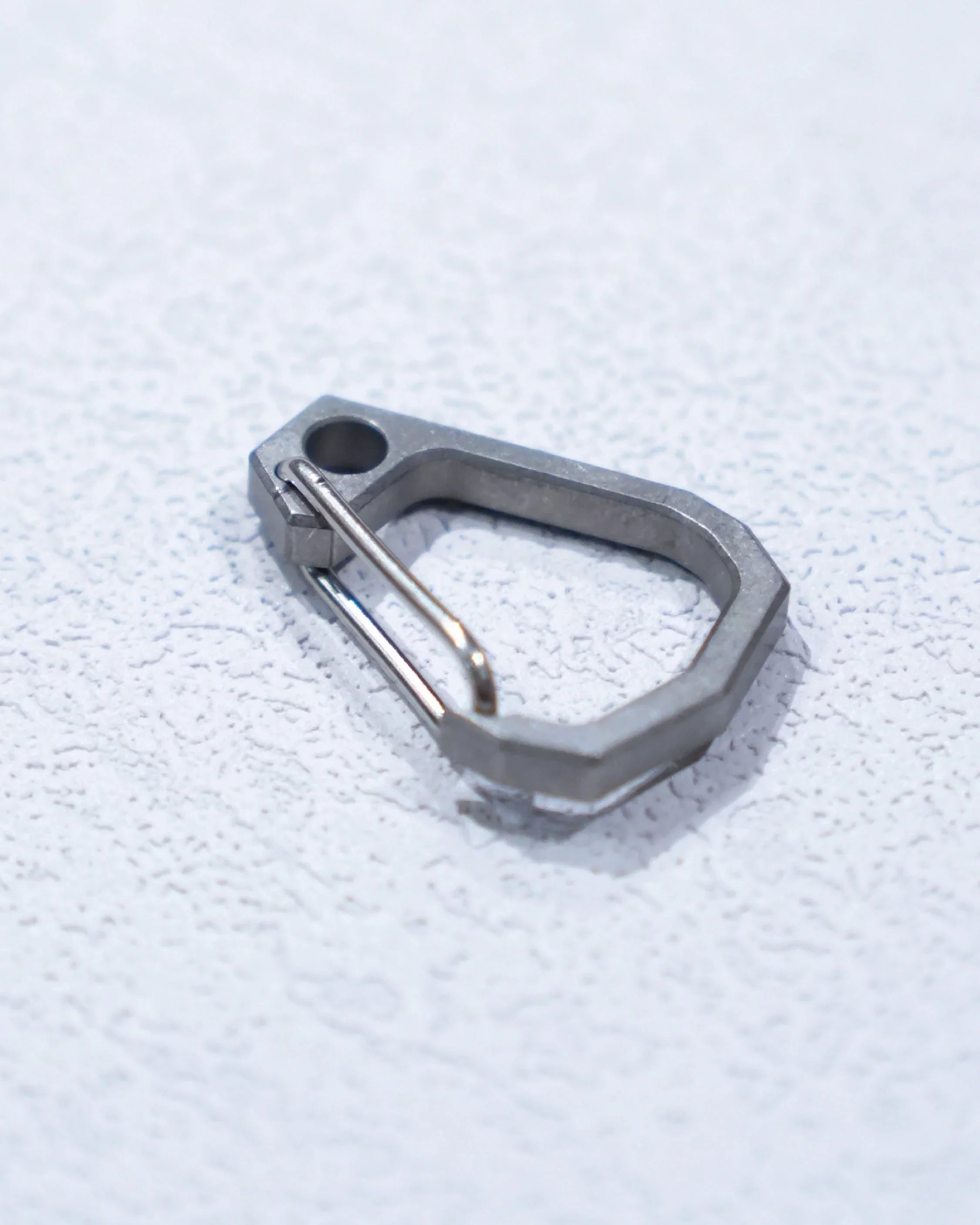 Field Record Titanium Carabiner Clip