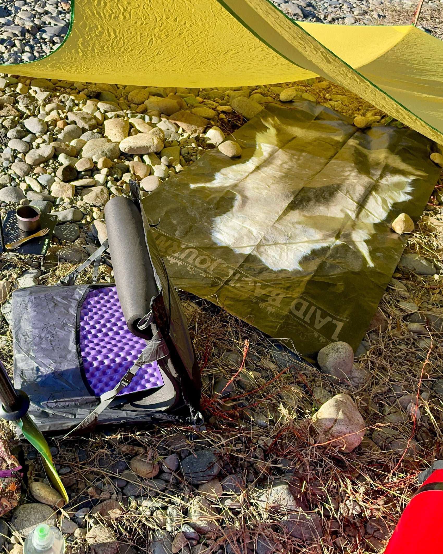 LEISMOR Tyvek® GROUND SHEET "LAID BACK JOURNEY"