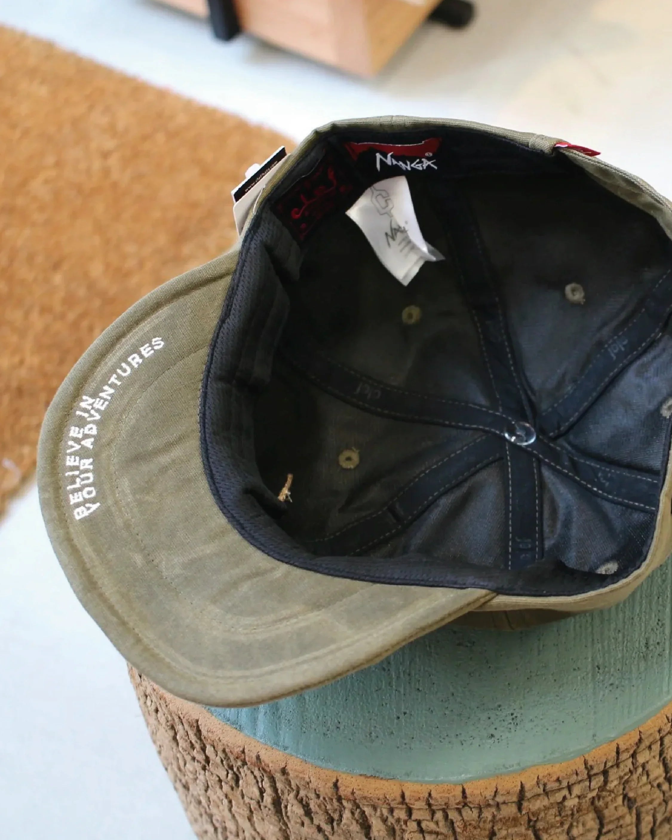 Nanga x Clef Waxed Cotton B.CAP