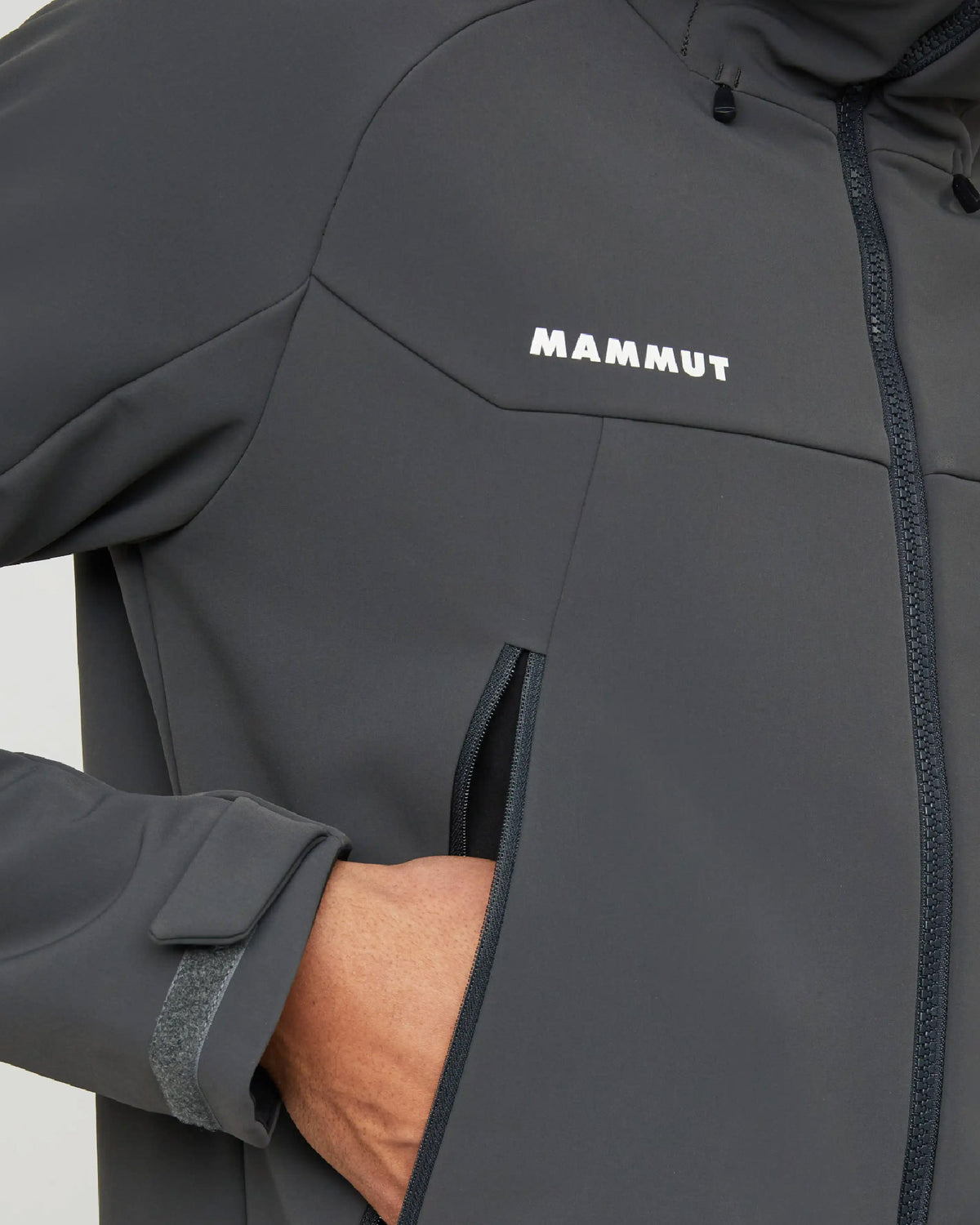 Mammut Winterfield SO Hooded Jacket AF Men / Gabbro - Wild Camping
