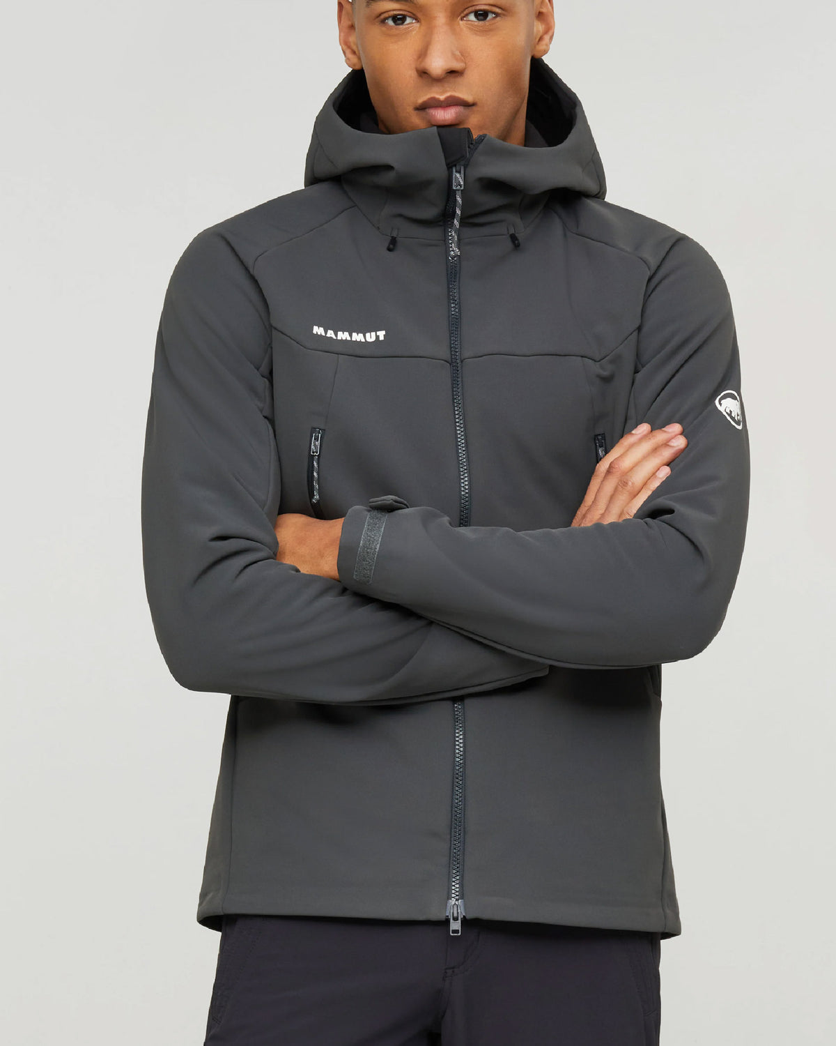 Mammut Winterfield SO Hooded Jacket AF Men / Gabbro - Wild Camping