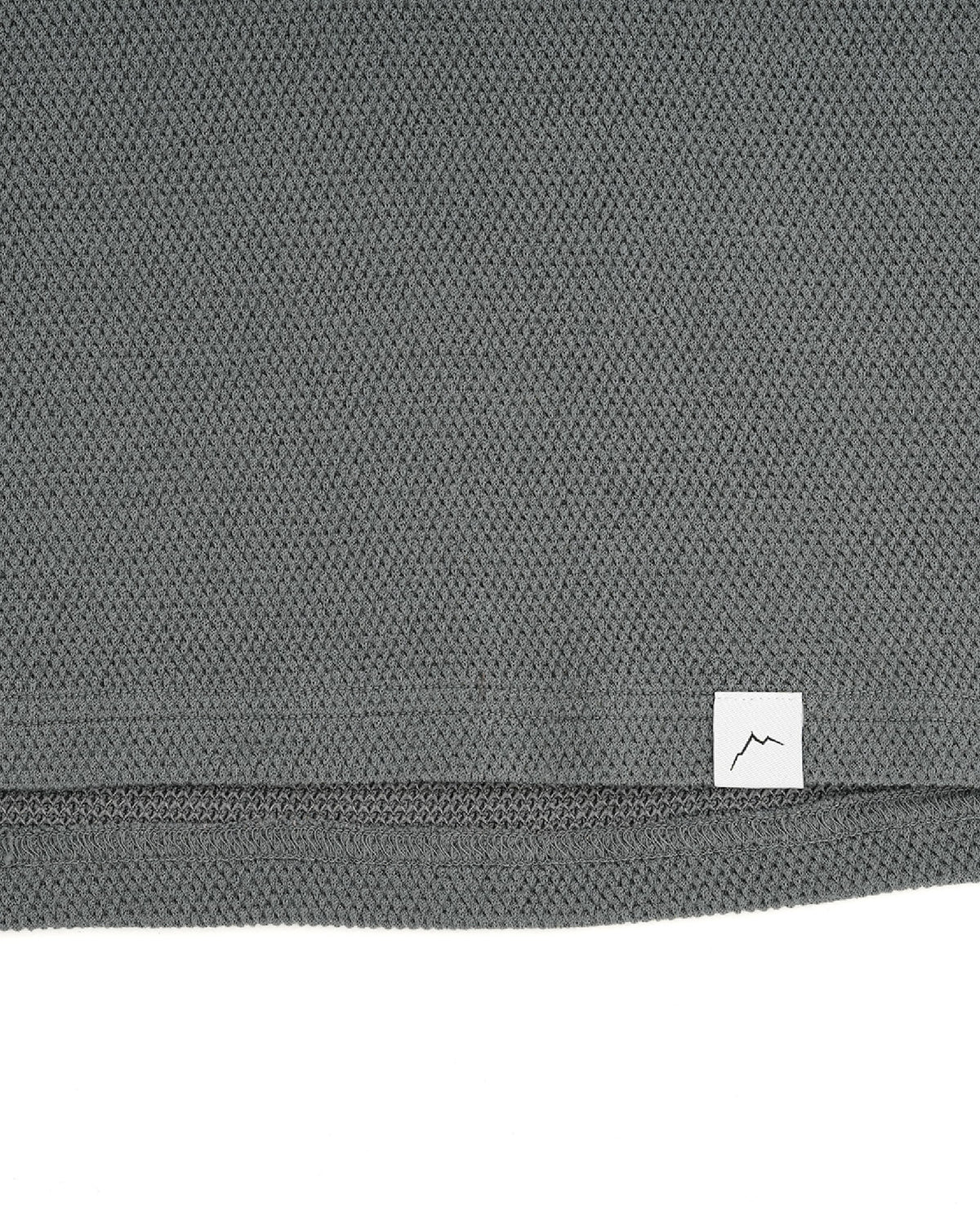 CAYL Wool Mesh Short Sleeve / Grey - Wild Camping