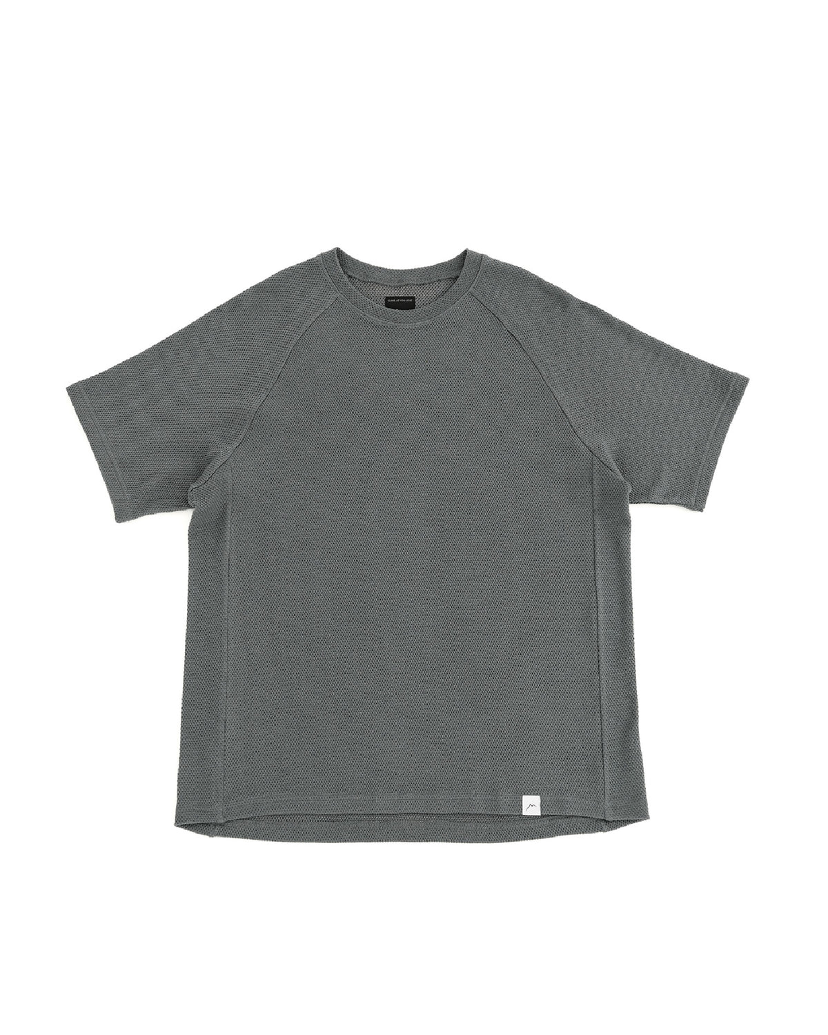 CAYL Wool Mesh Short Sleeve / Grey - Wild Camping