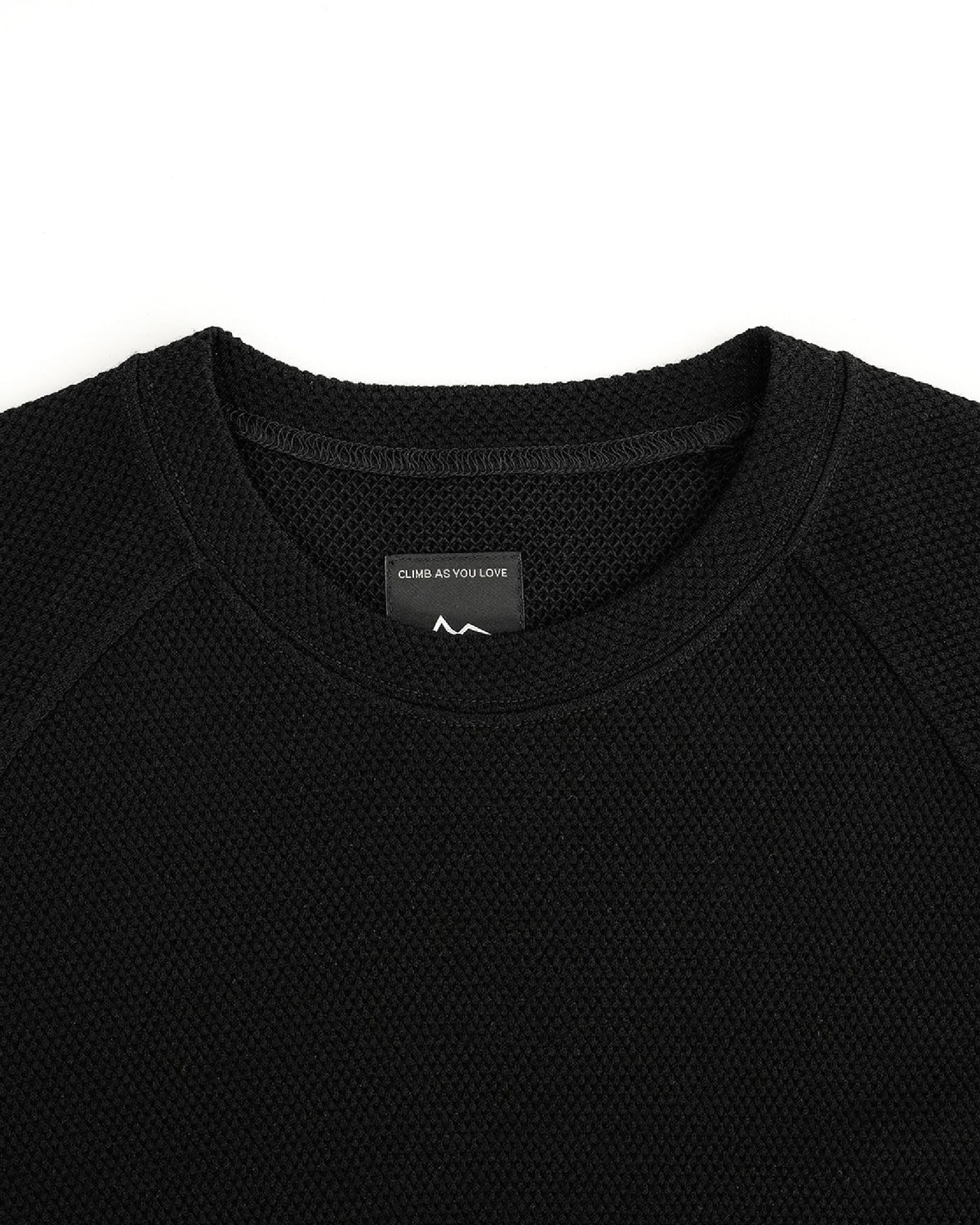 CAYL Wool Mesh Short Sleeve / Black - Wild Camping