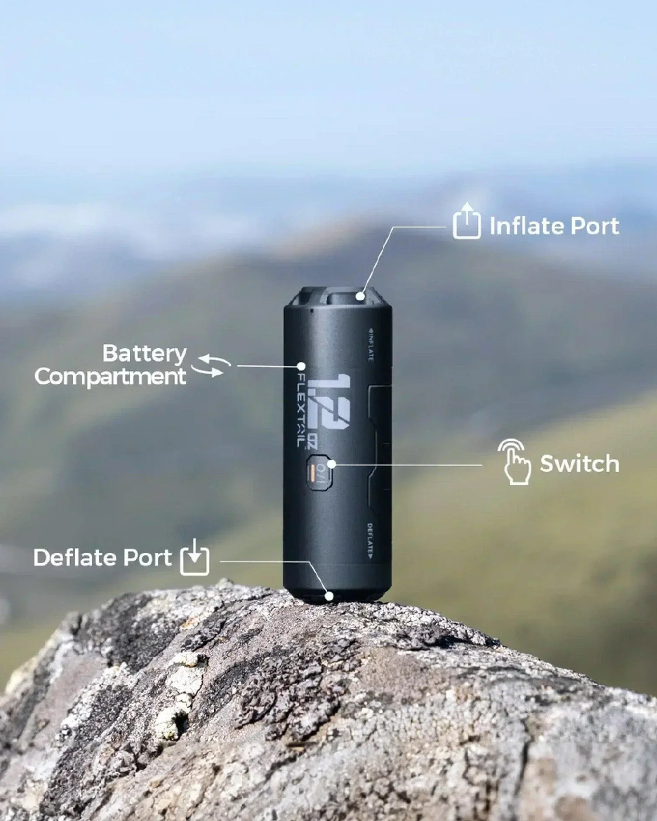 Flextail Zero Pump - Wild Camping