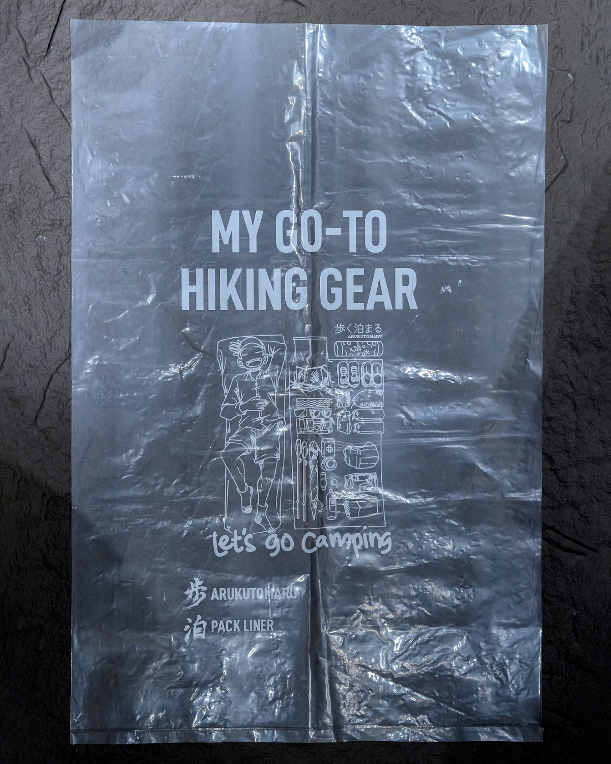 步く泊まる ARUKUTOMARU O.N.I.P.A.C.K 25 / Purple - Wild Camping