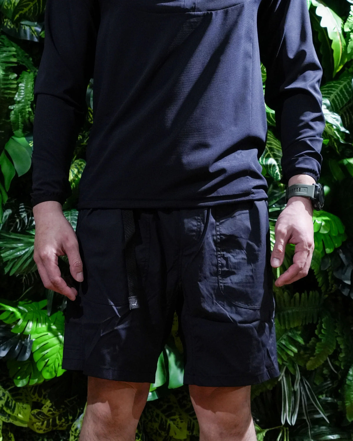 CAYL 6 Pocket Hiking Shorts / Black - Wild Camping