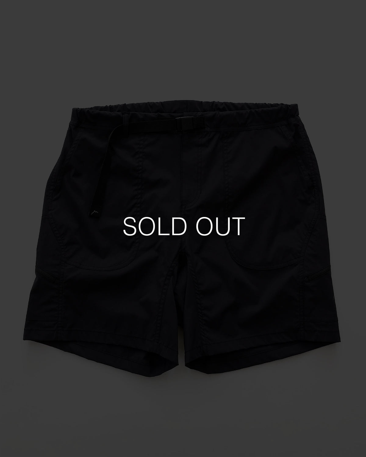 CAYL 6 Pocket Hiking Shorts / Black - Wild Camping
