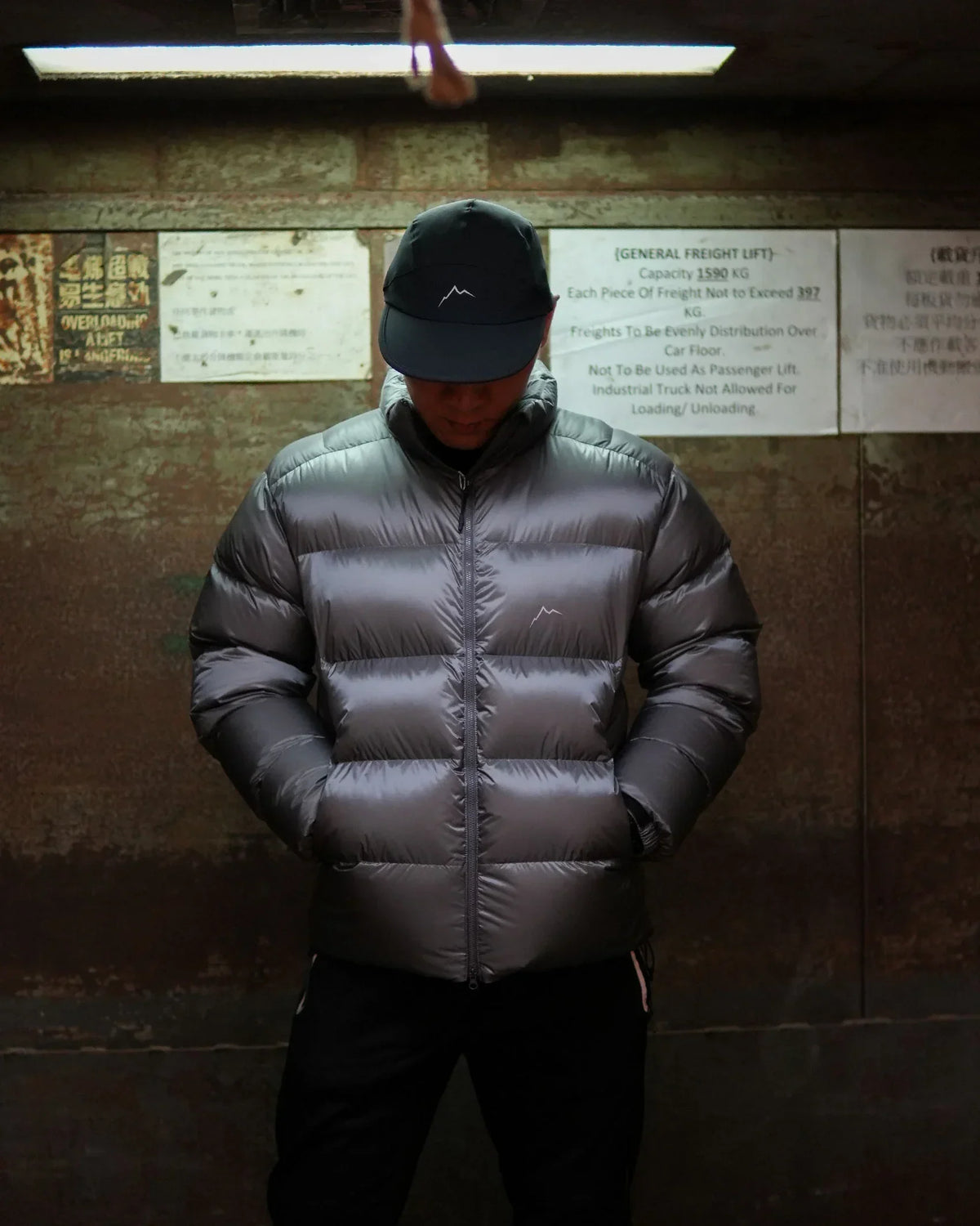 CAYL nh/ Down Jacket / Grey - Wild Camping