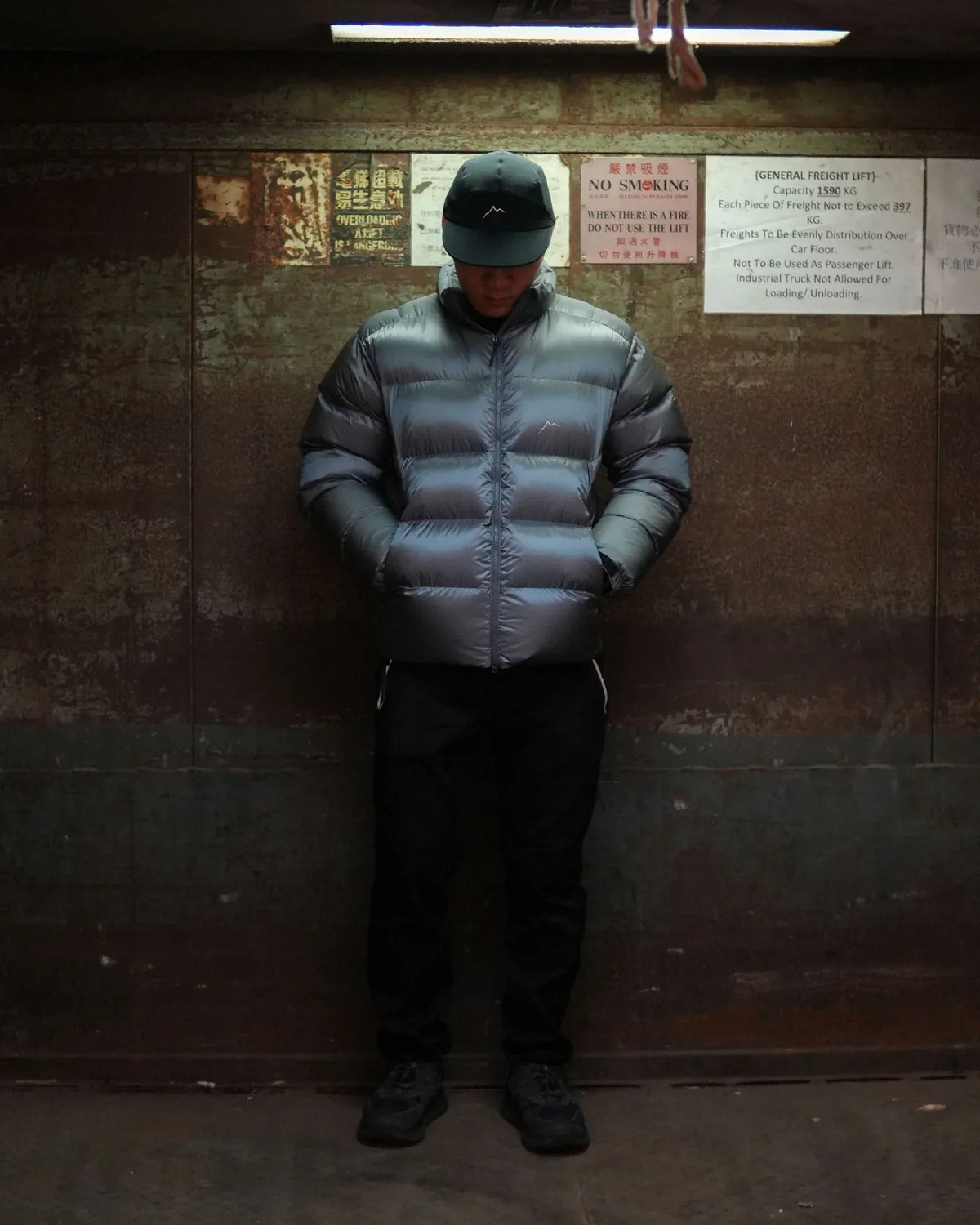 CAYL nh/ Down Jacket / Grey - Wild Camping